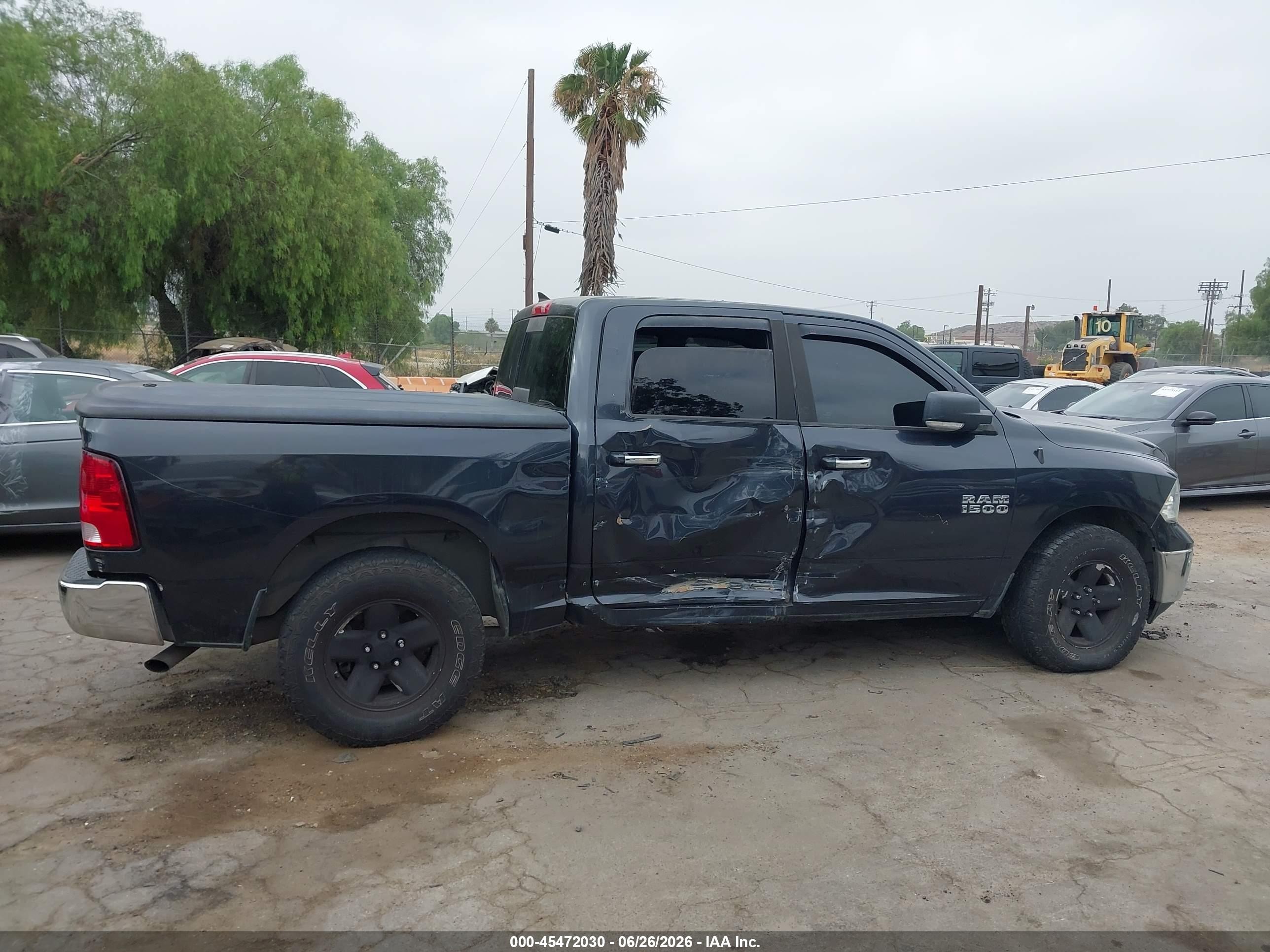 2014 Ram 1500 Big Horn Gray vin: 1C6RR6LGXES424183