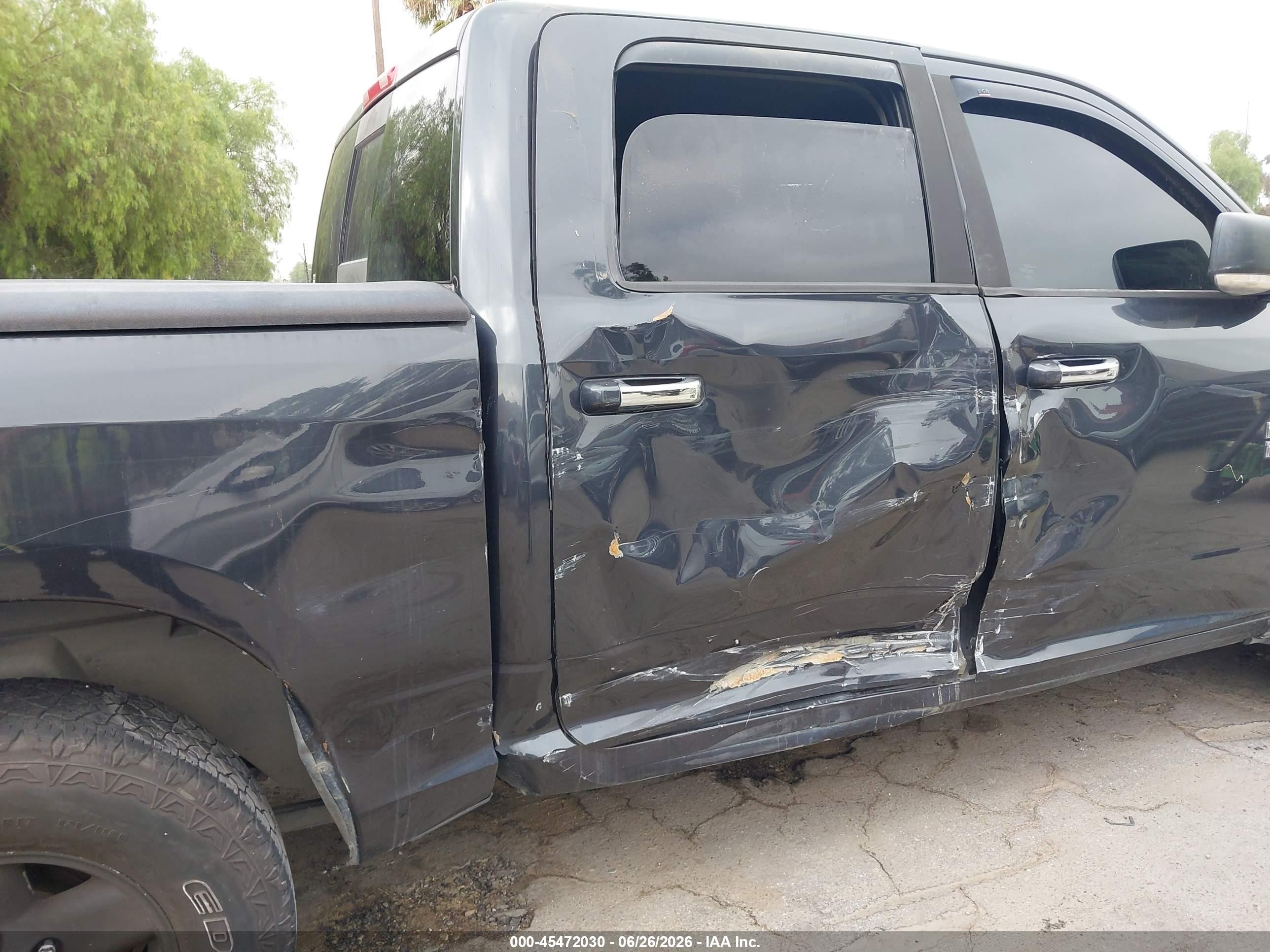 2014 Ram 1500 Big Horn Gray vin: 1C6RR6LGXES424183