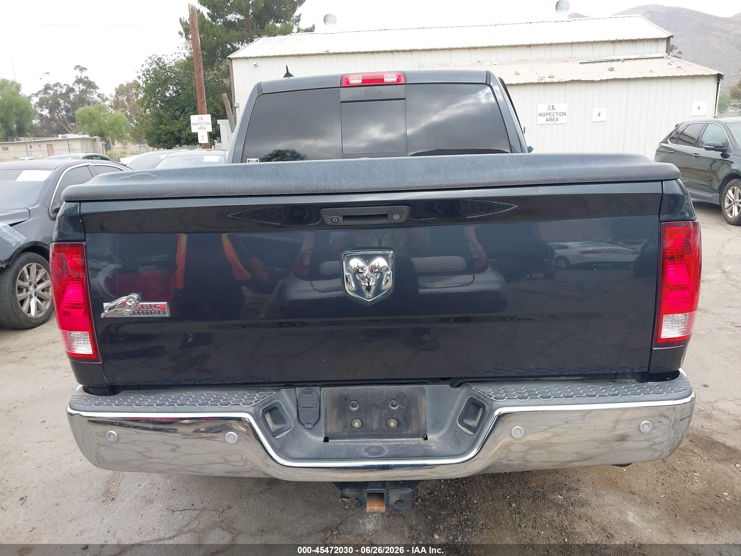2014 Ram 1500 Big Horn Gray vin: 1C6RR6LGXES424183