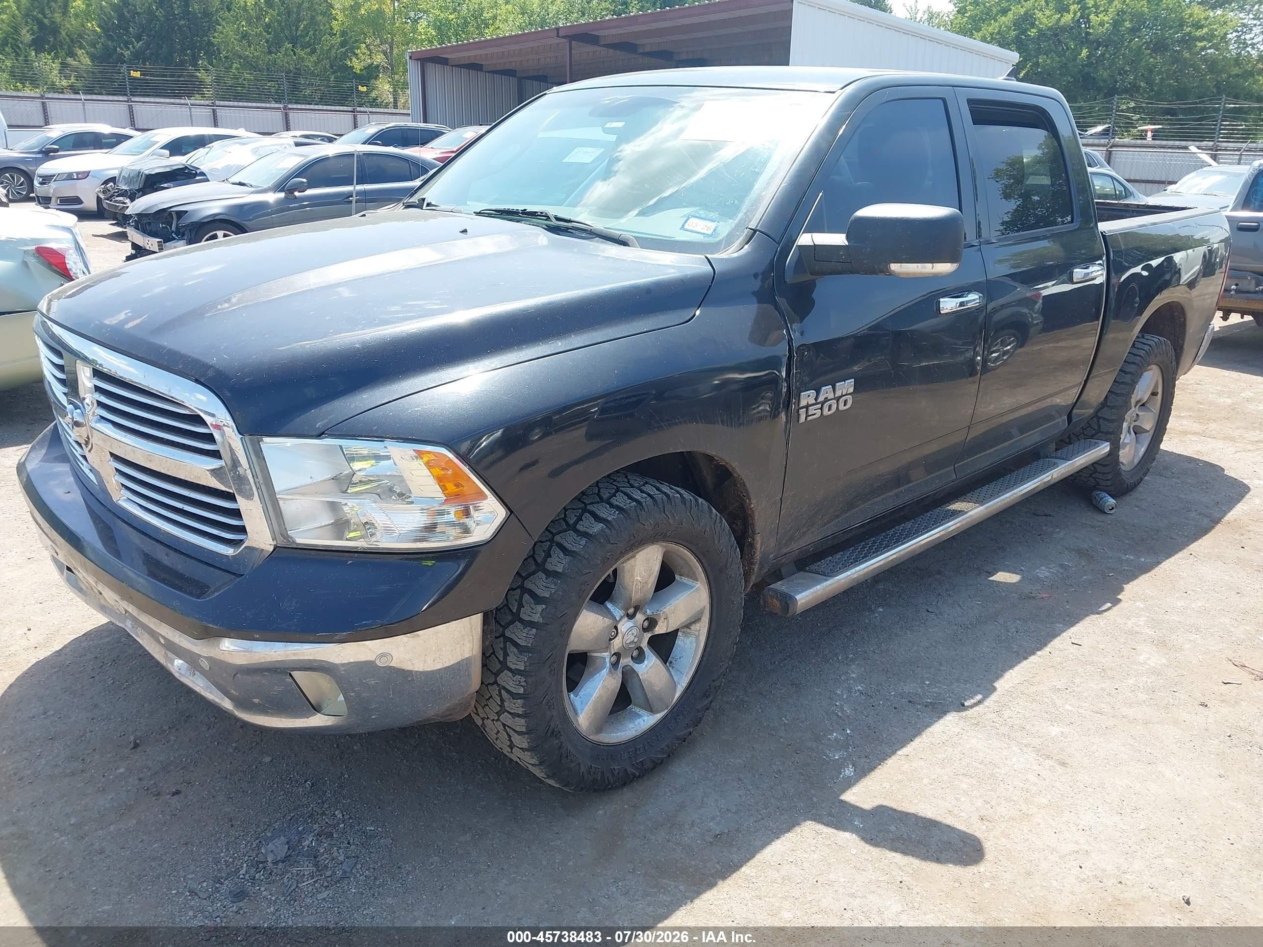 2016 Ram 1500 Slt Gray vin: 1C6RR6LGXGS403241