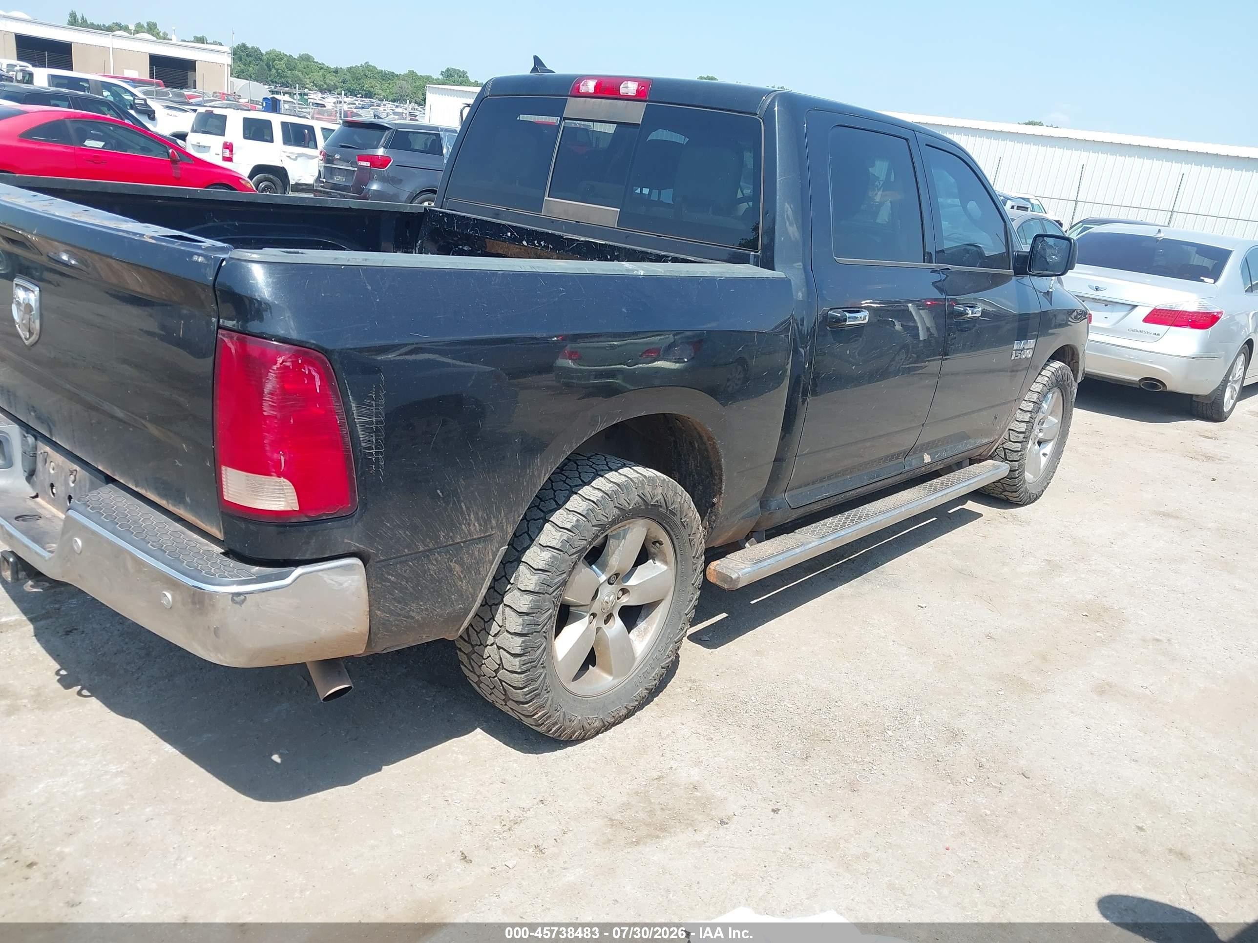 2016 Ram 1500 Slt Gray vin: 1C6RR6LGXGS403241
