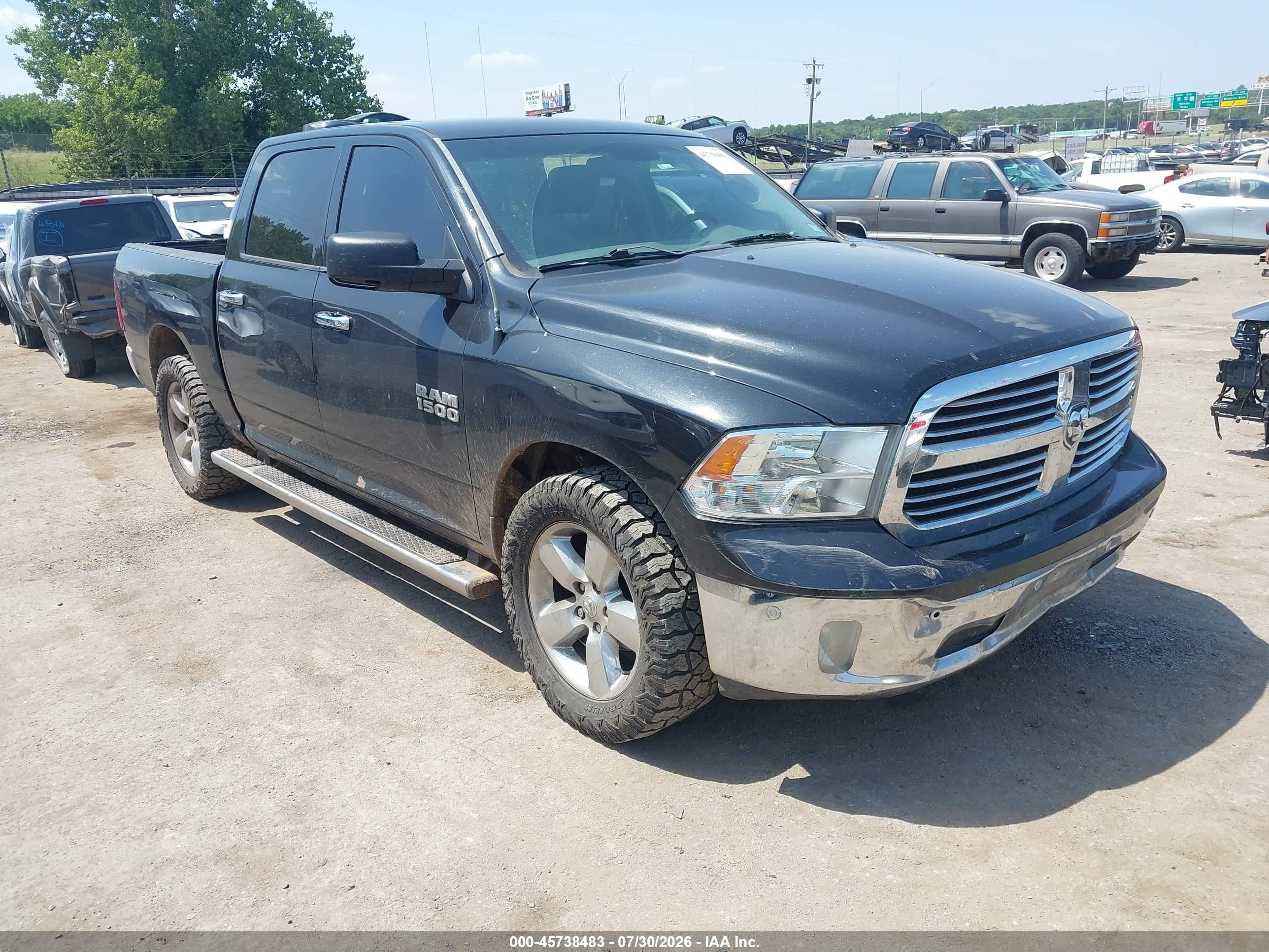 2016 Ram 1500 Slt Gray vin: 1C6RR6LGXGS403241
