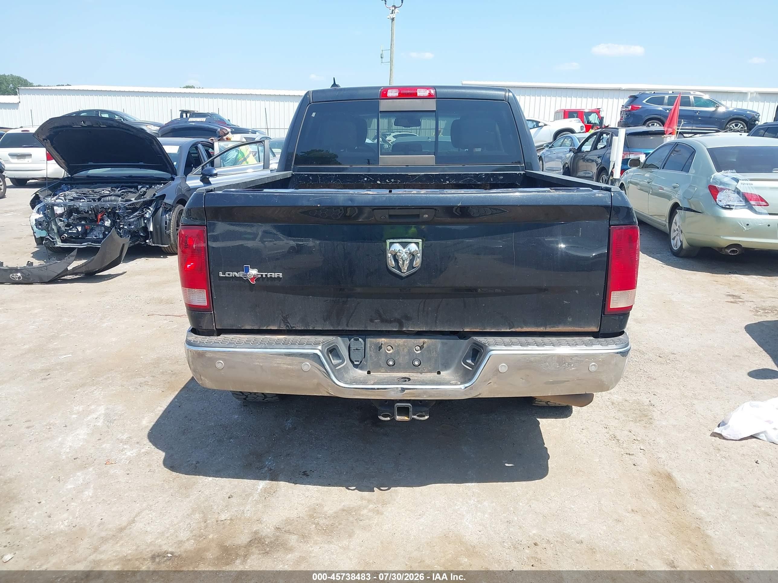2016 Ram 1500 Slt Gray vin: 1C6RR6LGXGS403241