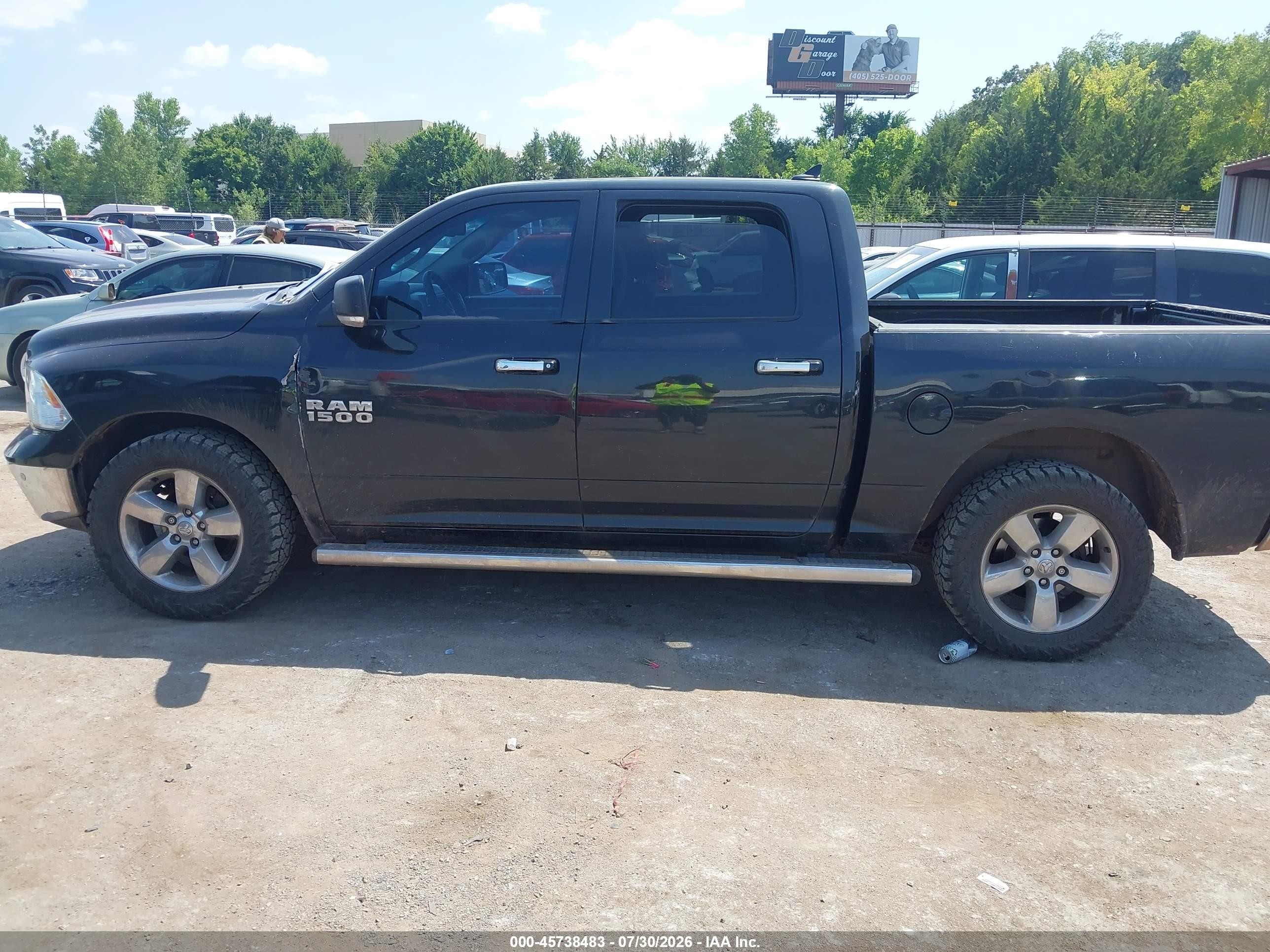 2016 Ram 1500 Slt Gray vin: 1C6RR6LGXGS403241