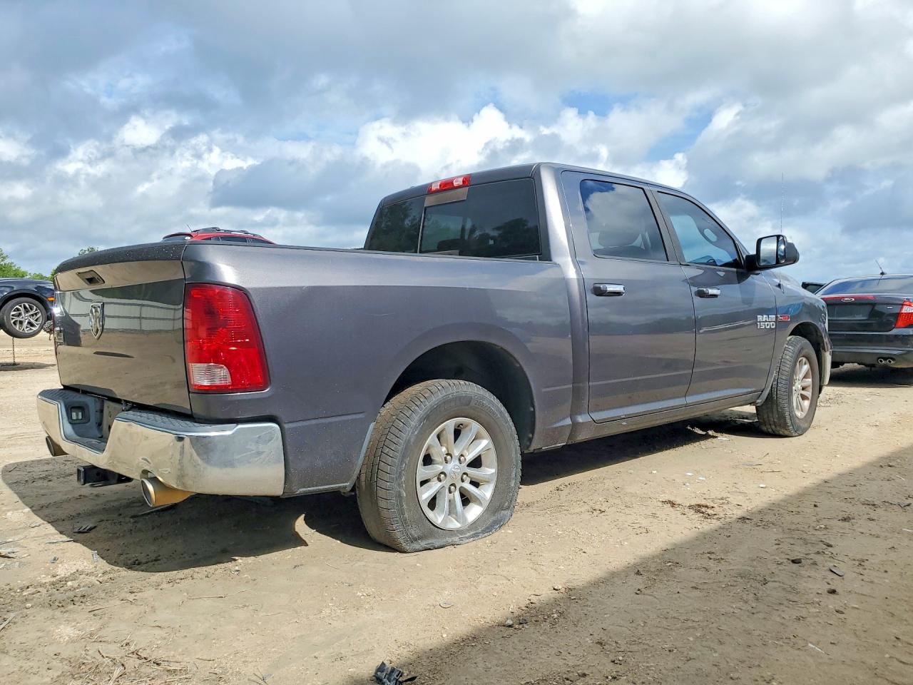 2015 Ram 1500 Slt Gray vin: 1C6RR6LM0FS500081