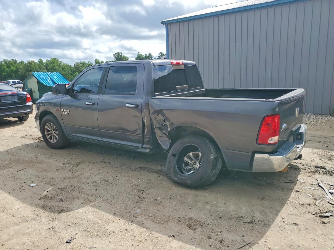 2015 Ram 1500 Slt Gray vin: 1C6RR6LM0FS500081