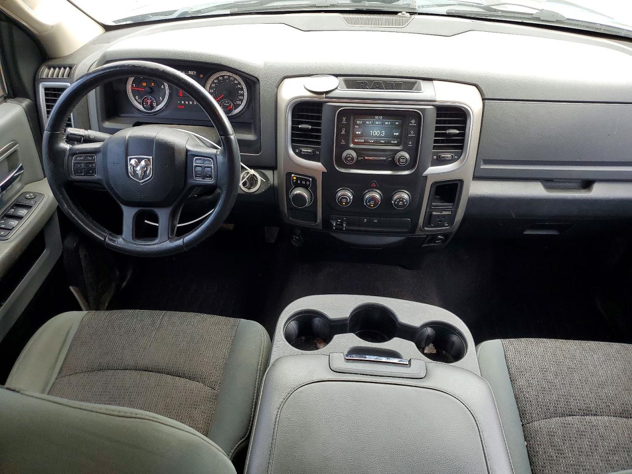 2015 Ram 1500 Slt Gray vin: 1C6RR6LM0FS500081