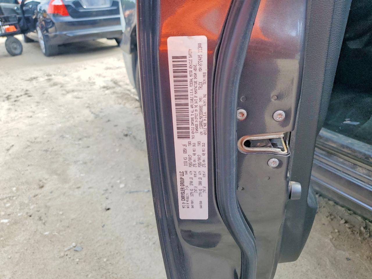 2015 Ram 1500 Slt Gray vin: 1C6RR6LM0FS500081