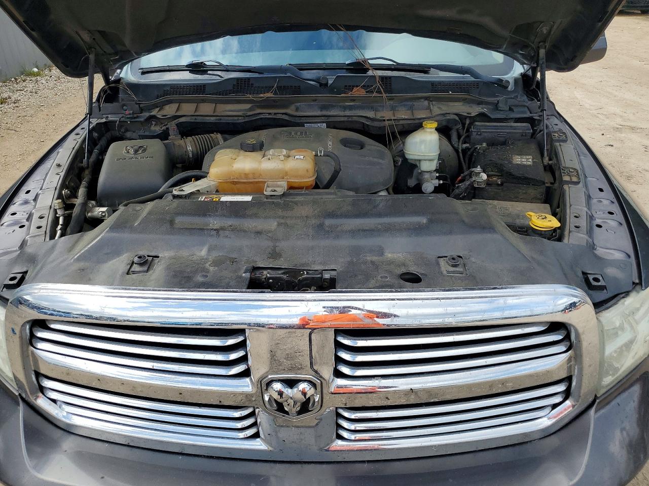 2015 Ram 1500 Slt Gray vin: 1C6RR6LM0FS500081
