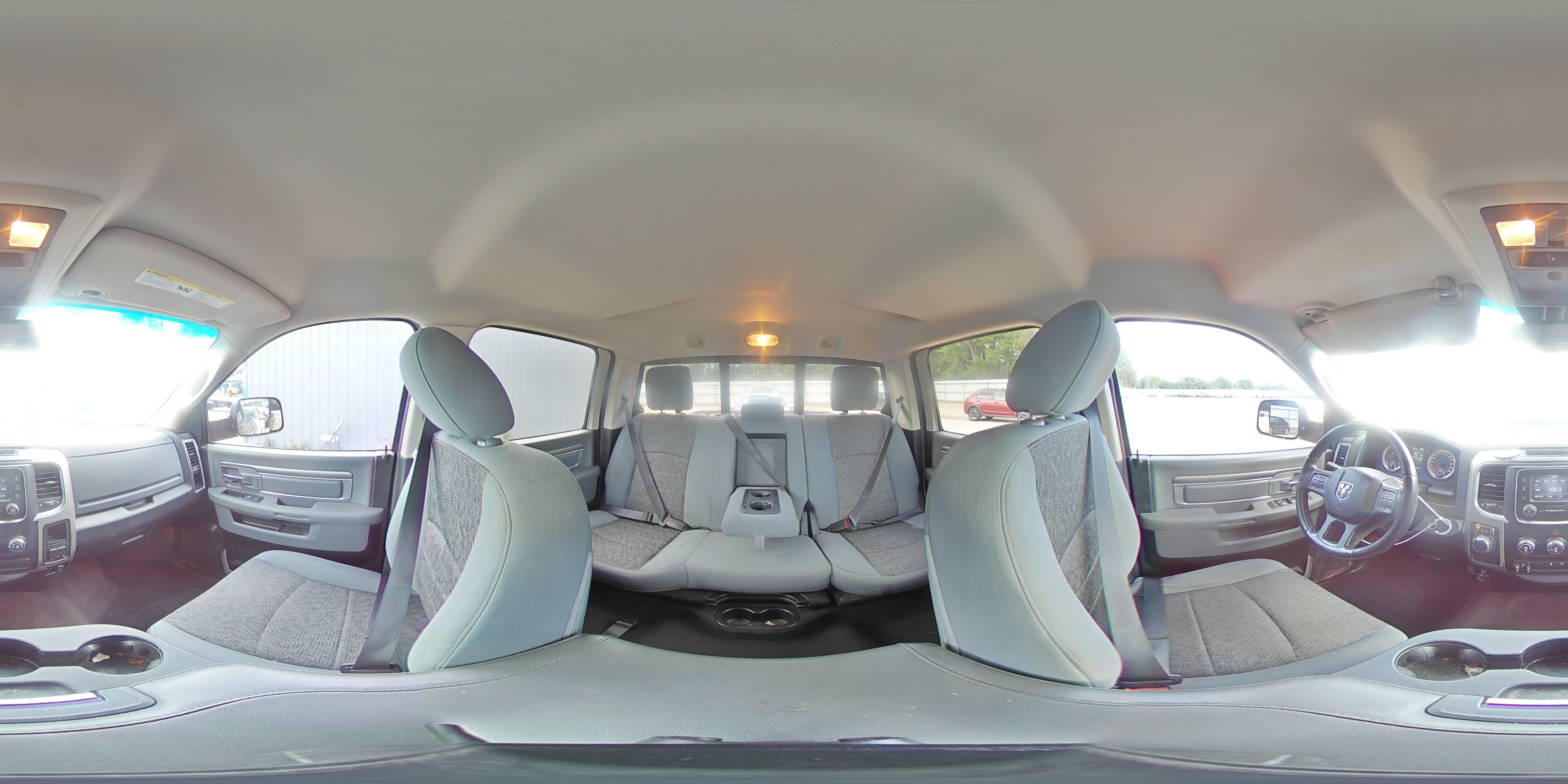 2015 Ram 1500 Slt Gray vin: 1C6RR6LM0FS500081