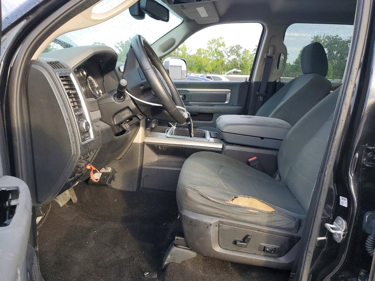 2015 Ram 1500 Slt Black vin: 1C6RR6LM0FS623234