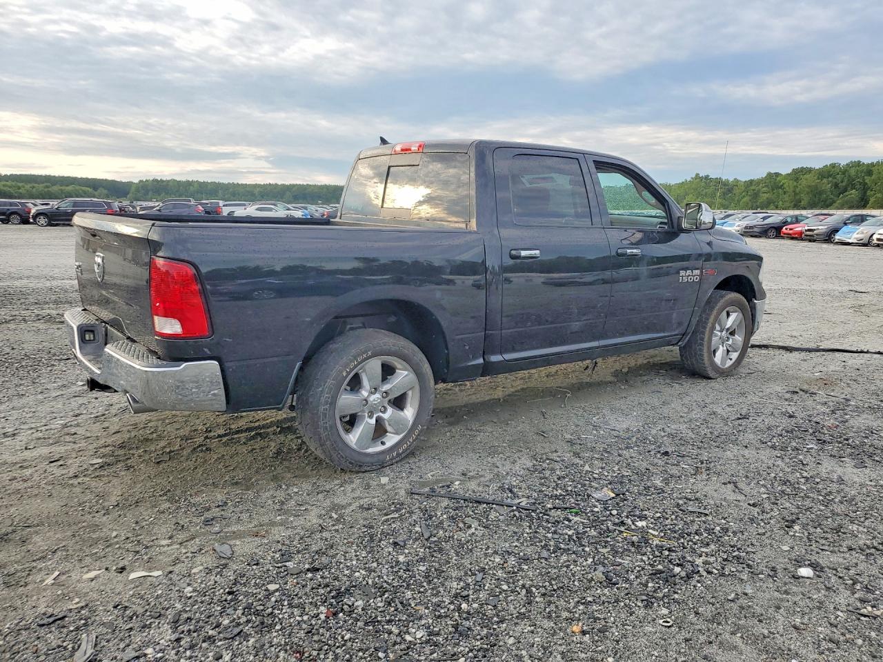 2015 Ram 1500 Slt Black vin: 1C6RR6LM0FS623234