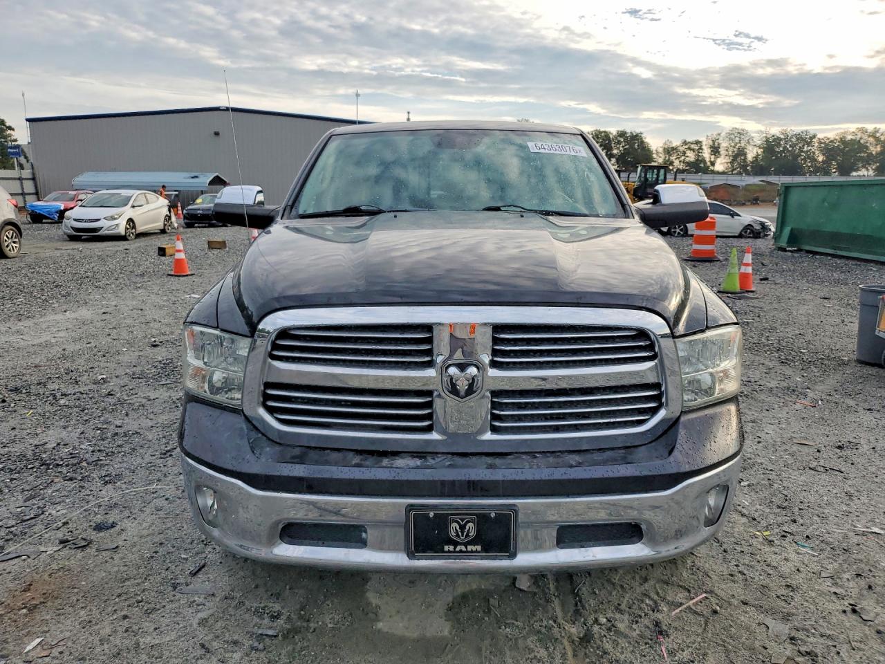 2015 Ram 1500 Slt Black vin: 1C6RR6LM0FS623234