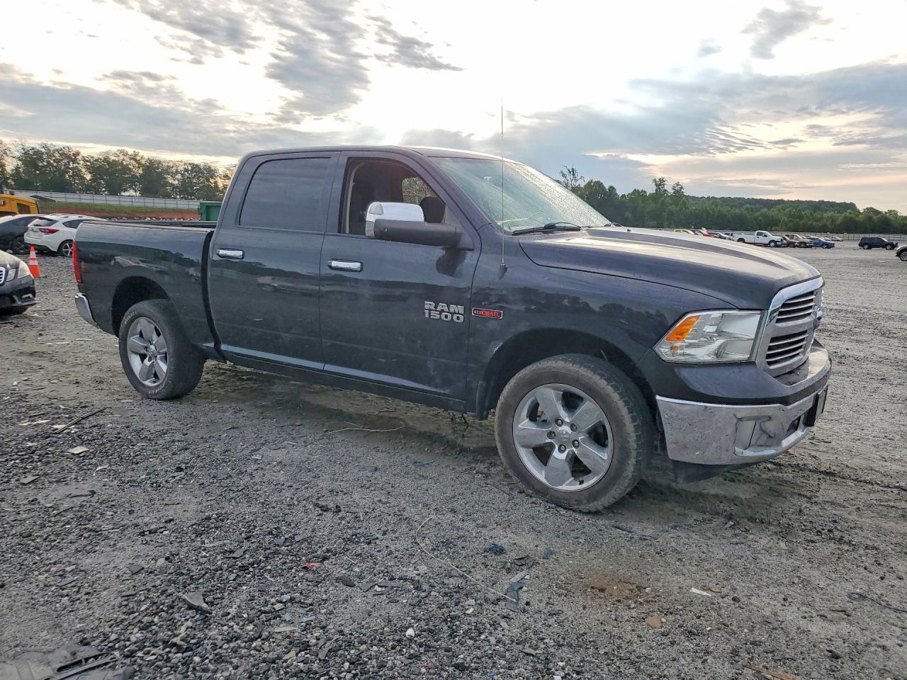 2015 Ram 1500 Slt Black vin: 1C6RR6LM0FS623234