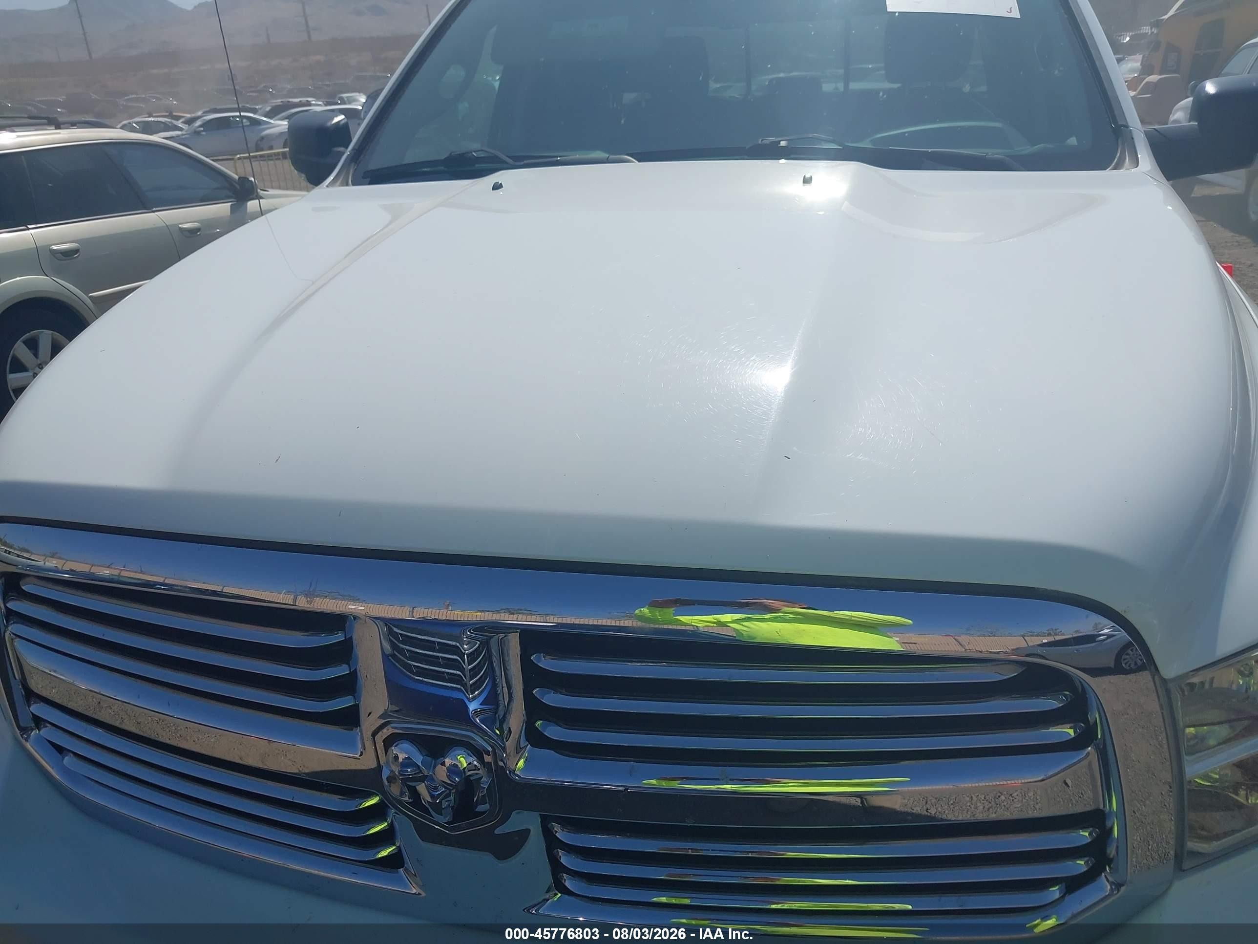 2015 Ram 1500 Lone Star White vin: 1C6RR6LM1FS640317