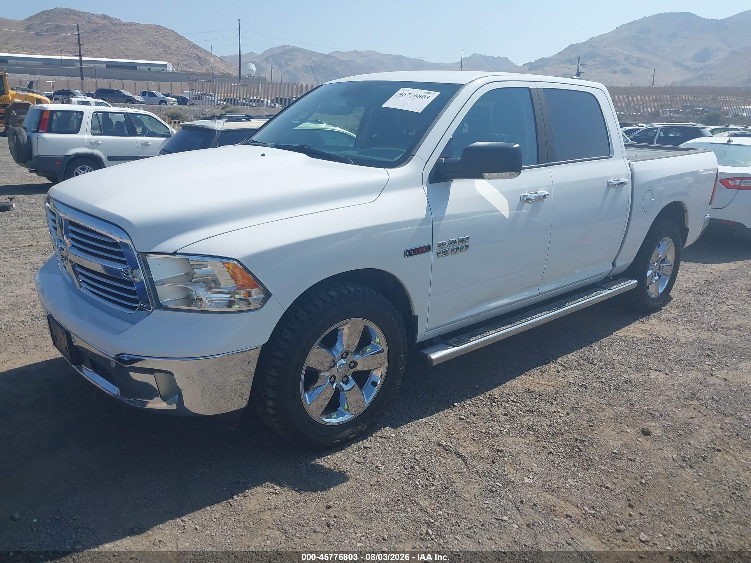 2015 Ram 1500 Lone Star White vin: 1C6RR6LM1FS640317