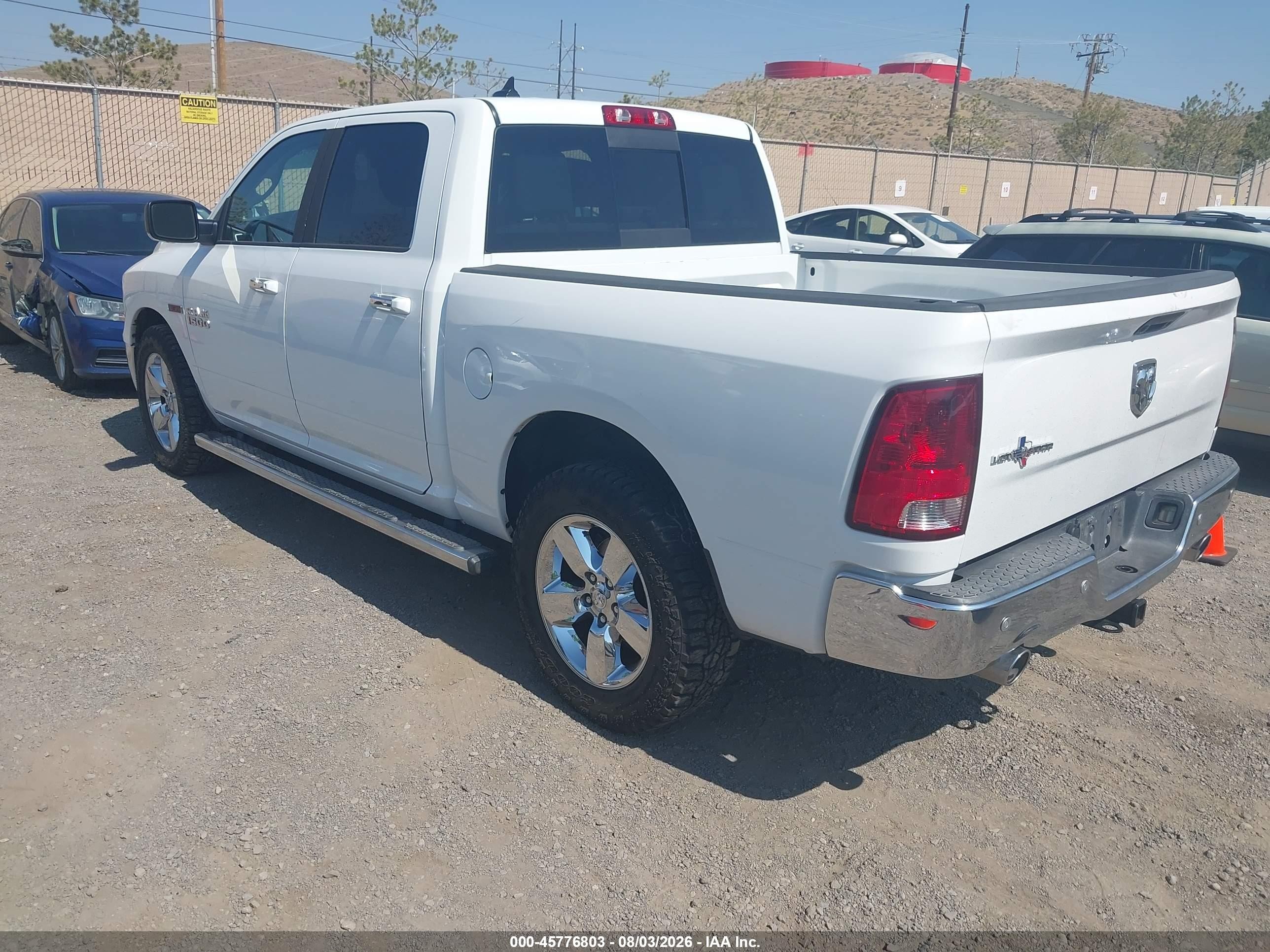 2015 Ram 1500 Lone Star White vin: 1C6RR6LM1FS640317