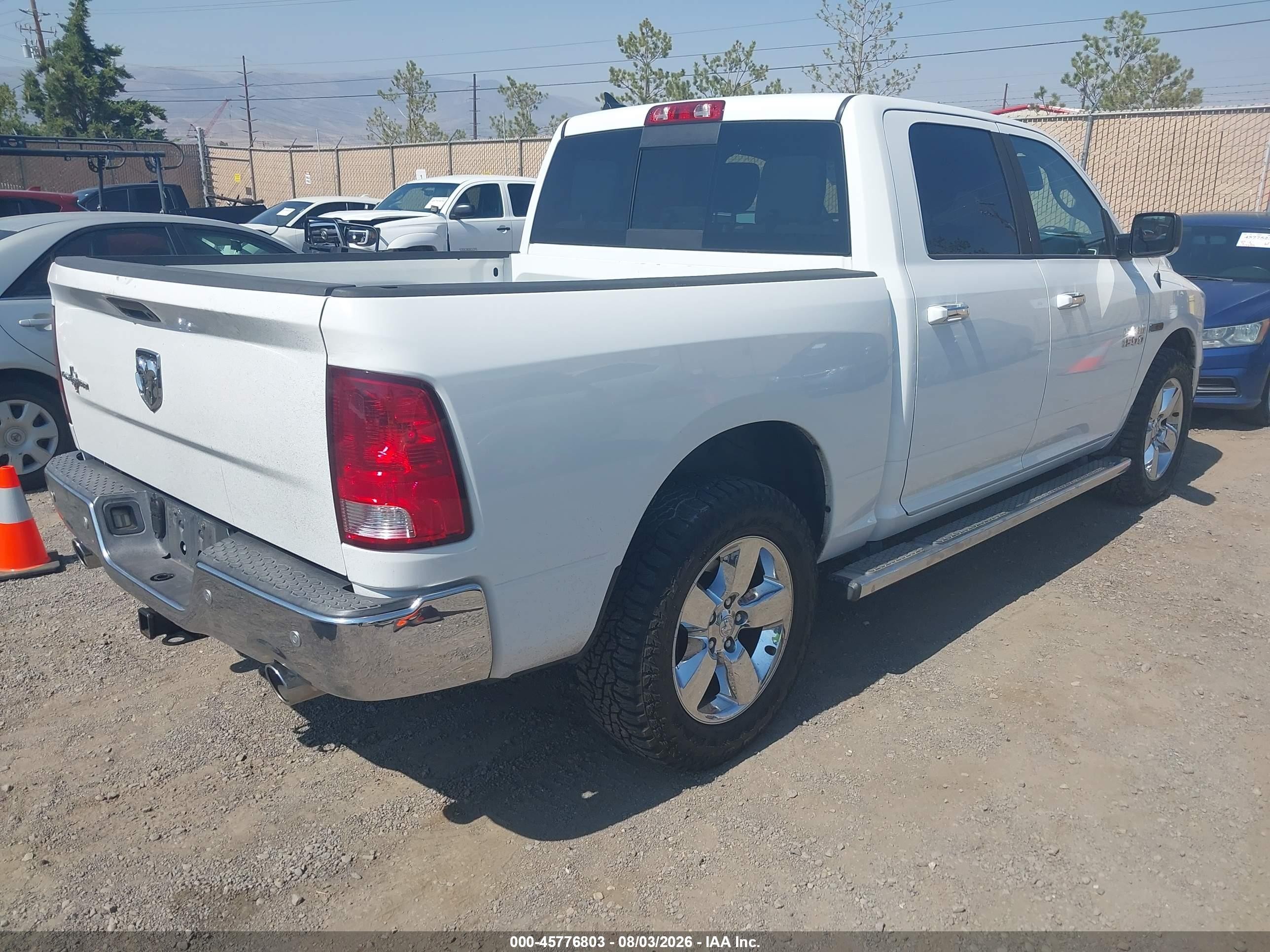 2015 Ram 1500 Lone Star White vin: 1C6RR6LM1FS640317