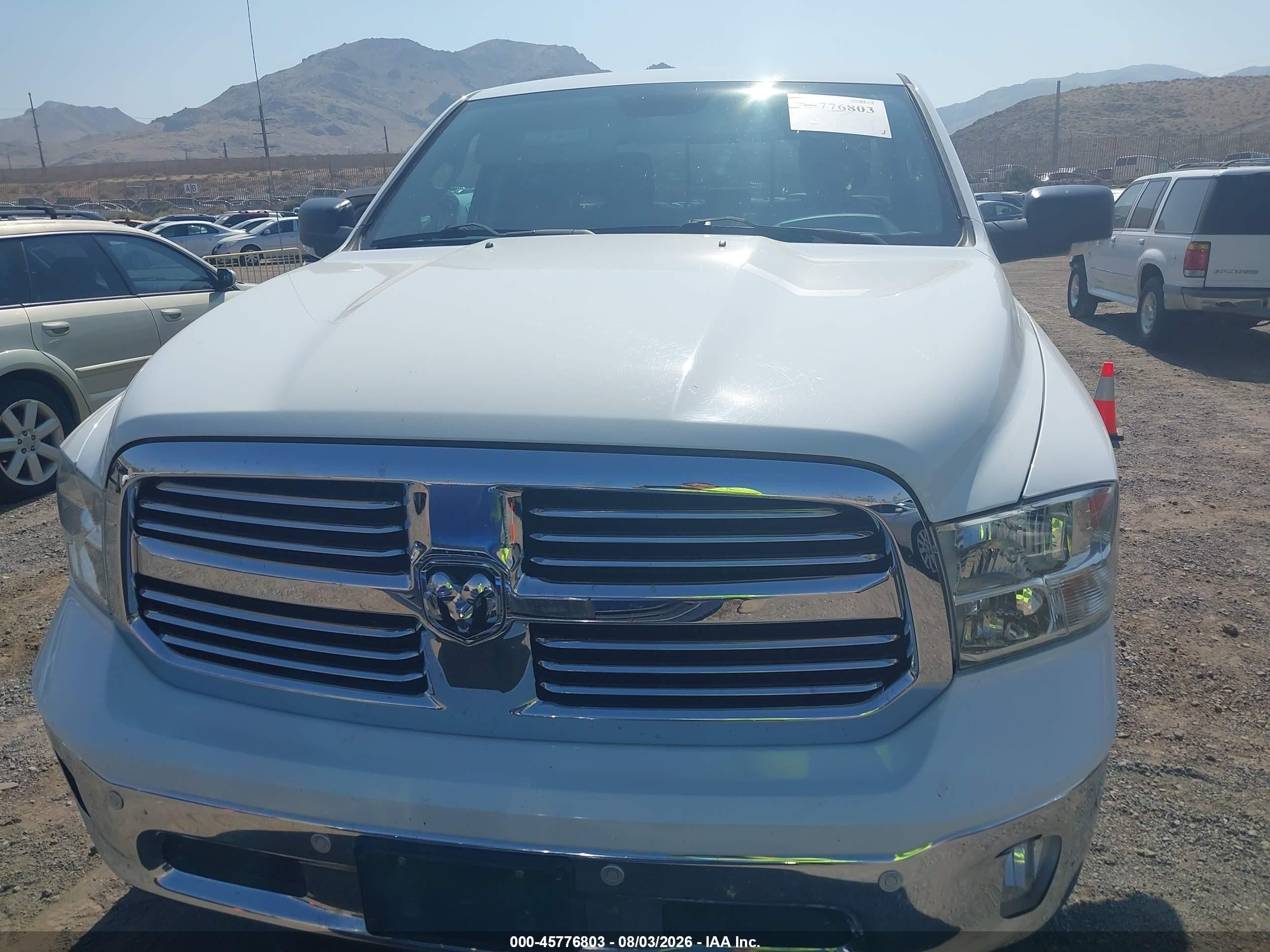 2015 Ram 1500 Lone Star White vin: 1C6RR6LM1FS640317
