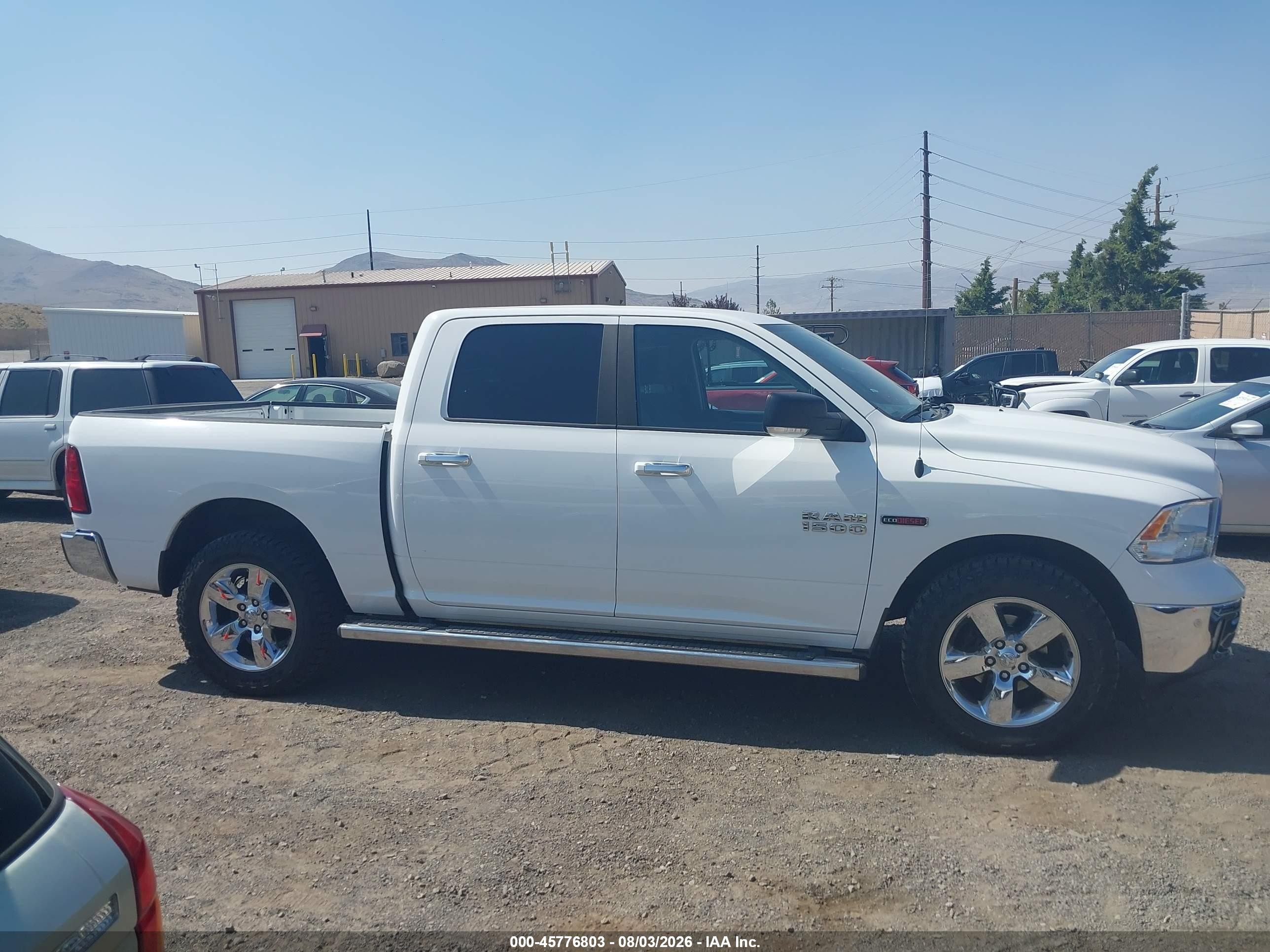 2015 Ram 1500 Lone Star White vin: 1C6RR6LM1FS640317
