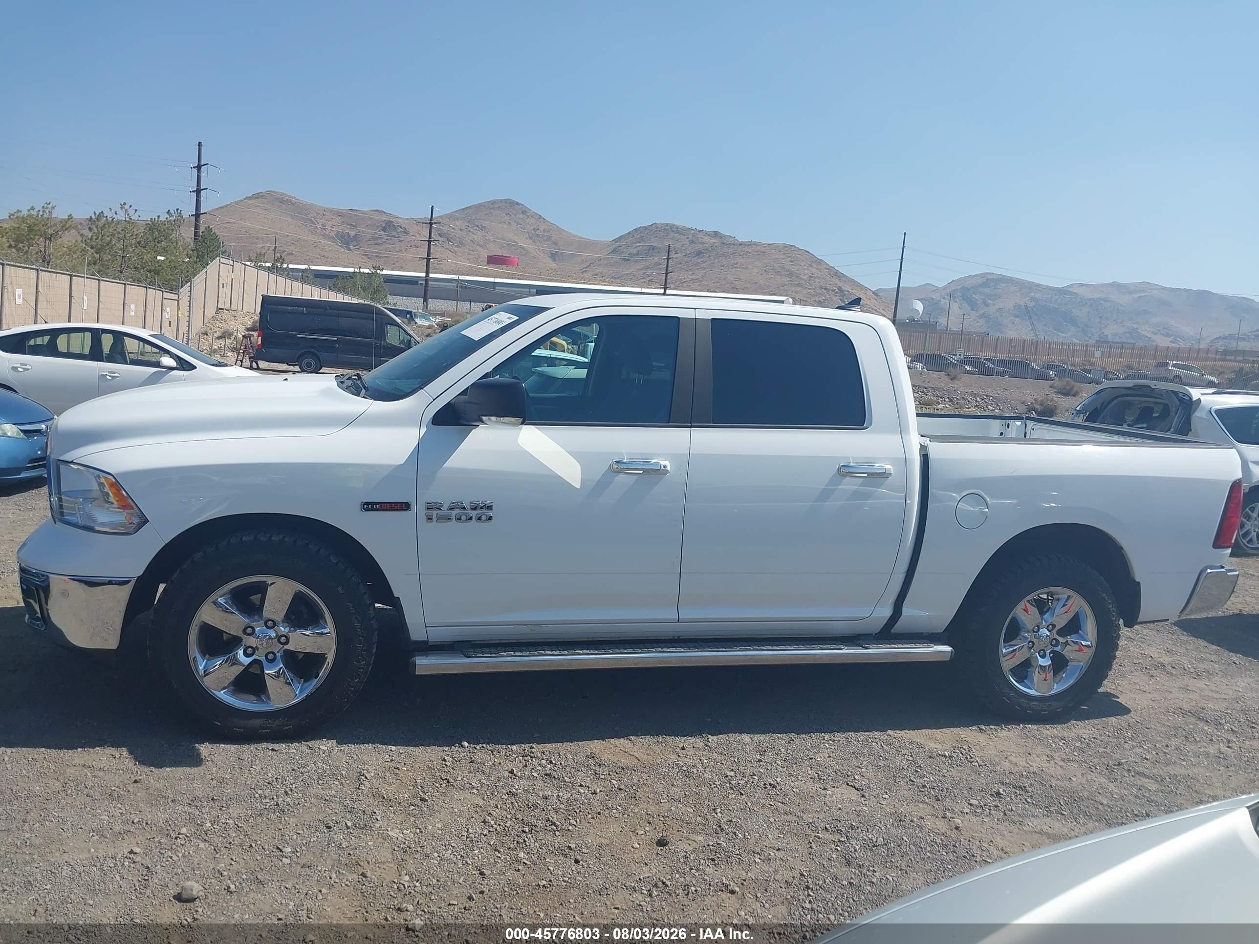 2015 Ram 1500 Lone Star White vin: 1C6RR6LM1FS640317