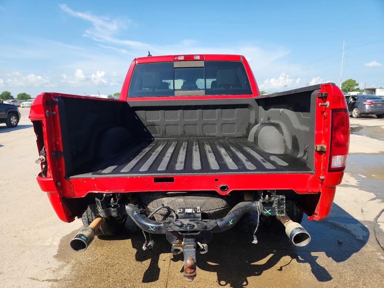 2015 Ram 1500 Slt Red vin: 1C6RR6LM2FS607827