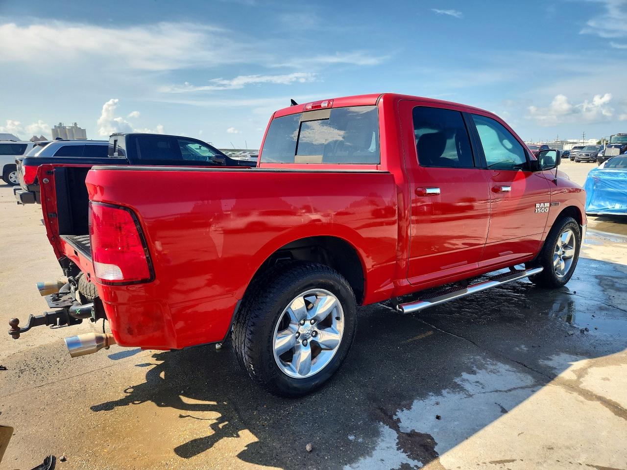 2015 Ram 1500 Slt Red vin: 1C6RR6LM2FS607827