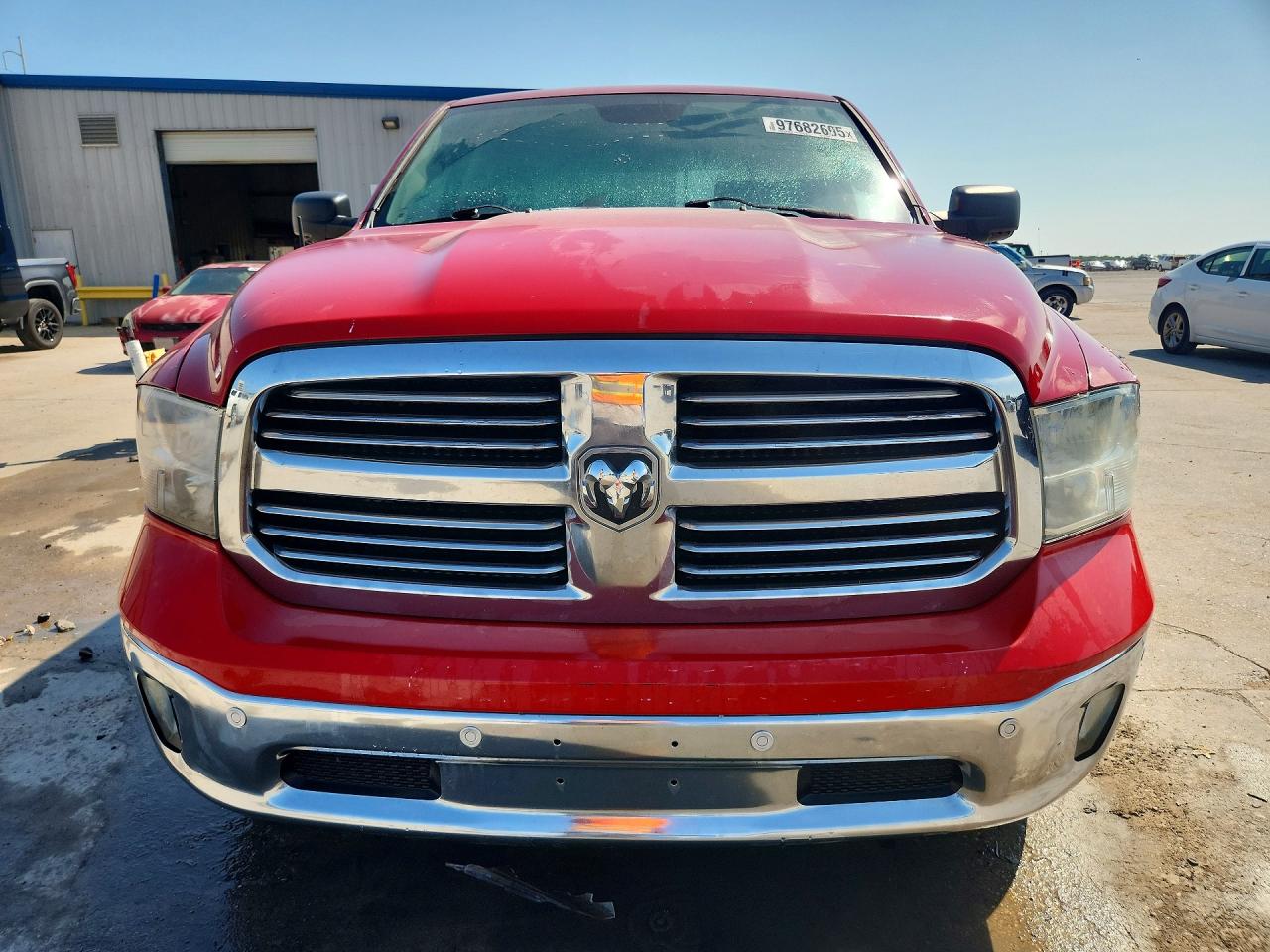 2015 Ram 1500 Slt Red vin: 1C6RR6LM2FS607827