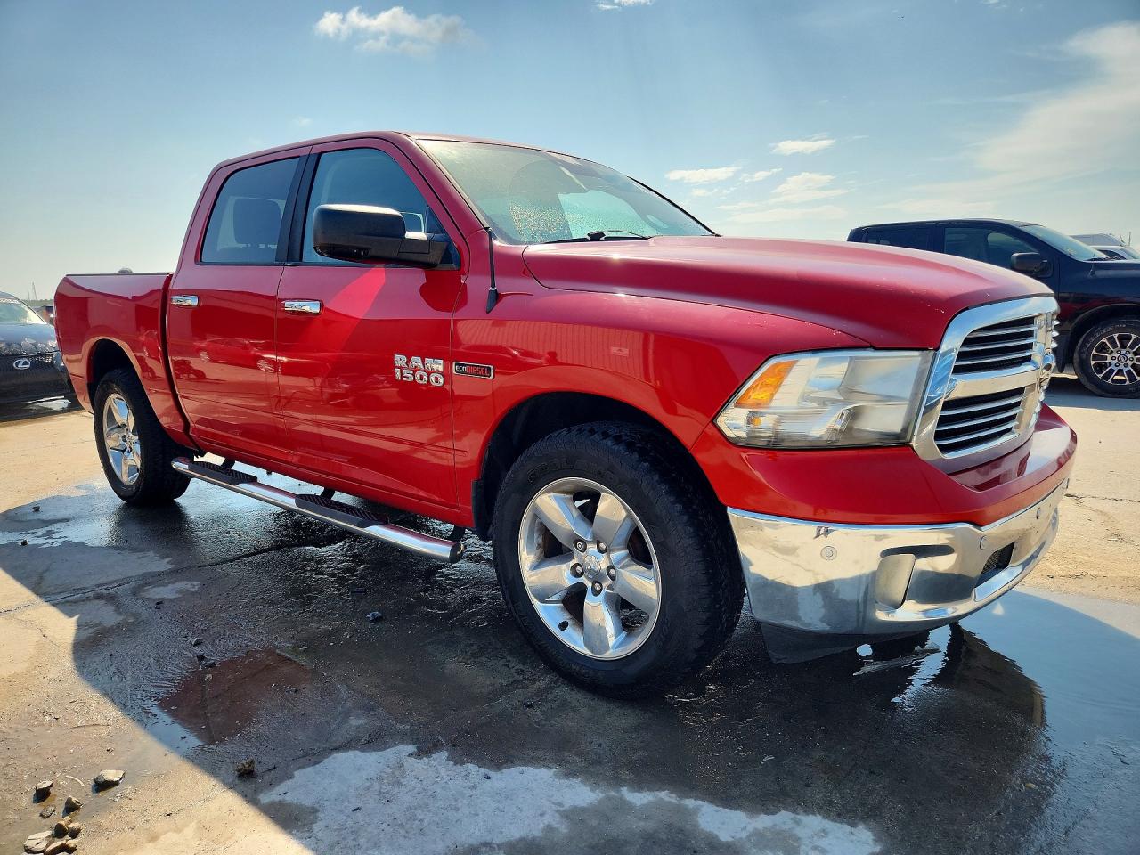 2015 Ram 1500 Slt Red vin: 1C6RR6LM2FS607827