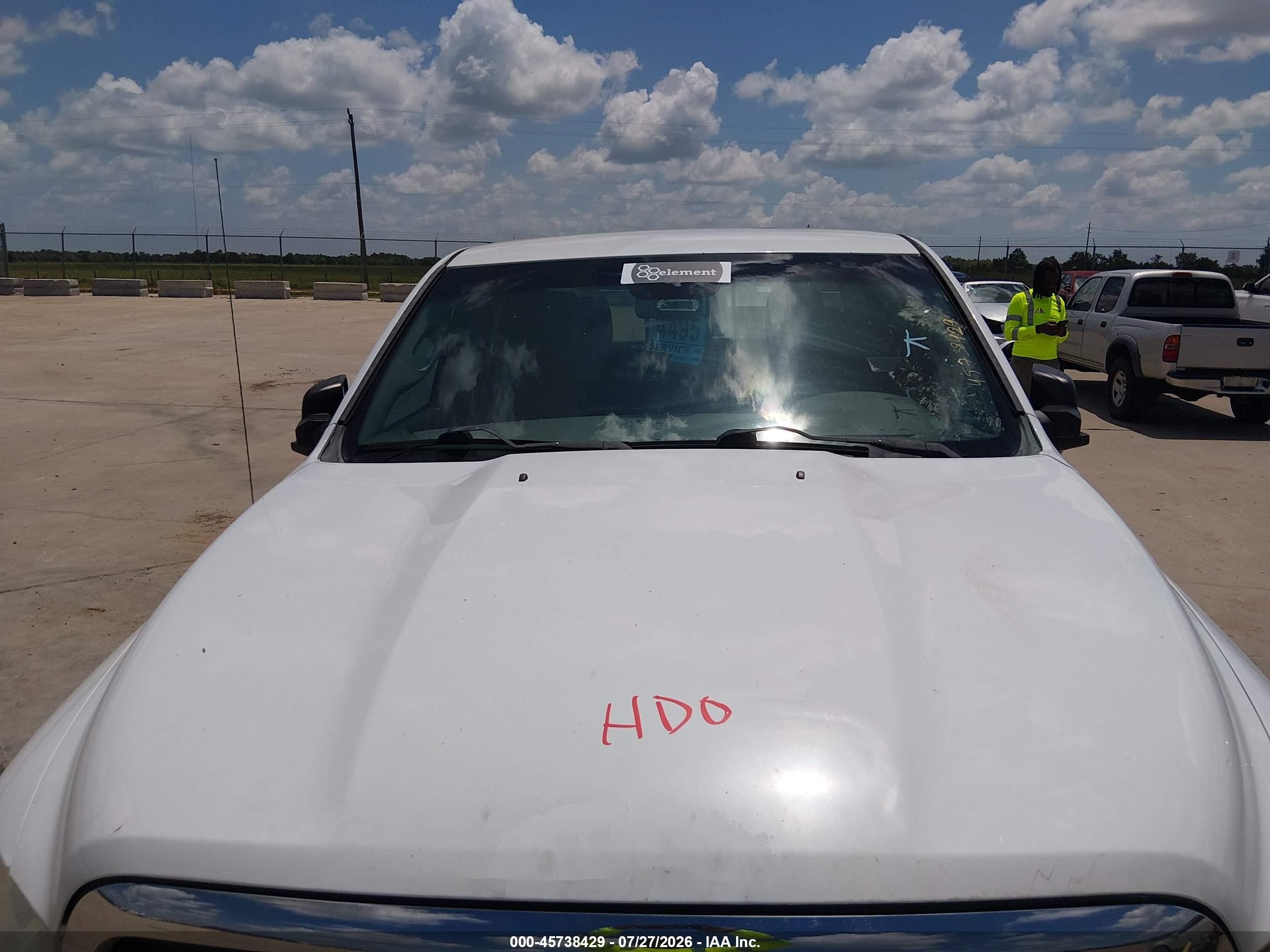 2015 Ram 1500 Lone Star White vin: 1C6RR6LM2FS613143