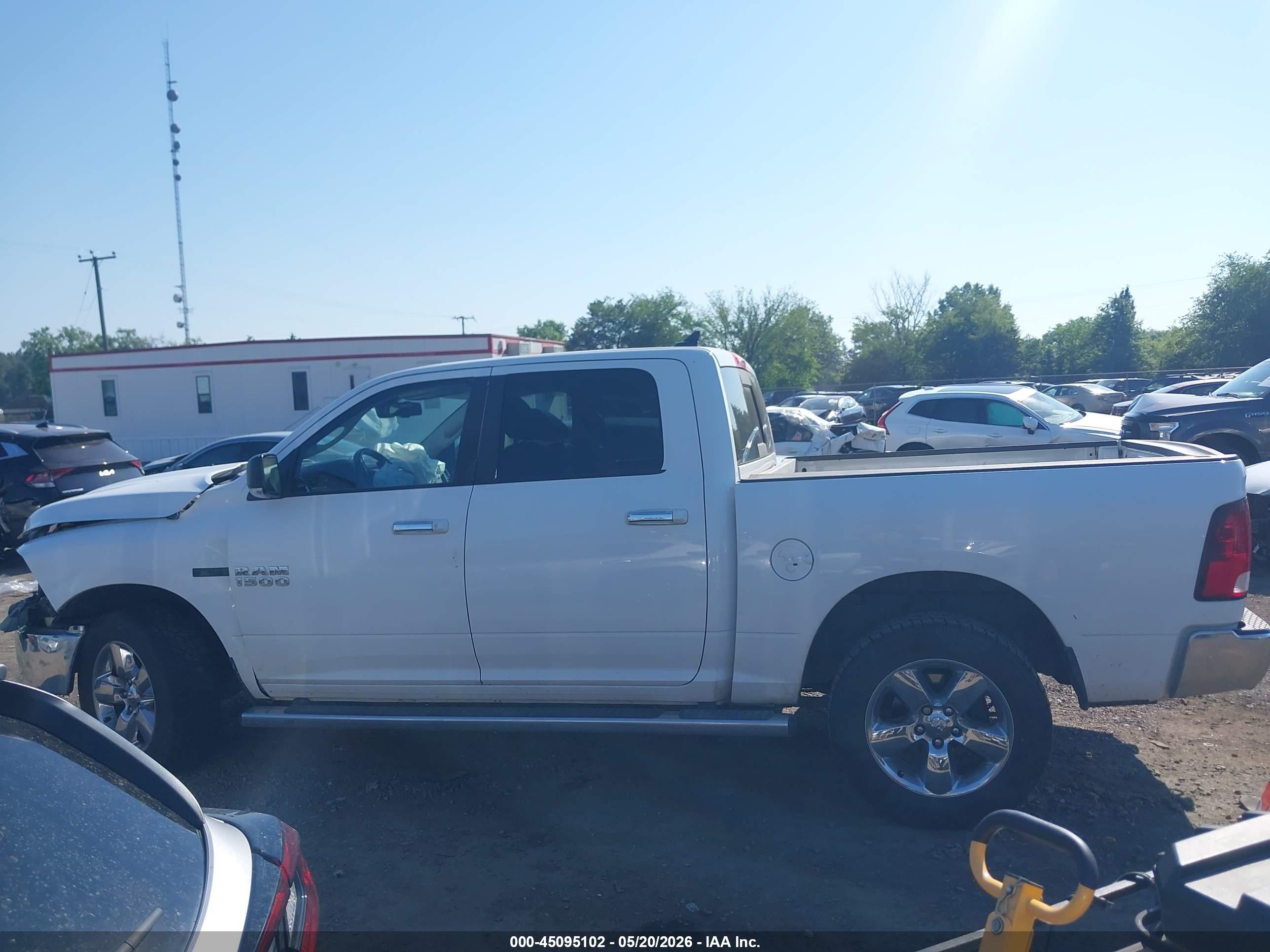 2015 Ram 1500 Lone Star White vin: 1C6RR6LM2FS629472