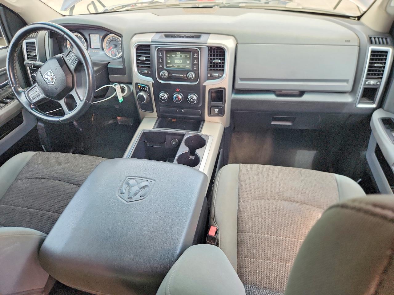 2015 Ram 1500 Slt Gray vin: 1C6RR6LM3FS590312