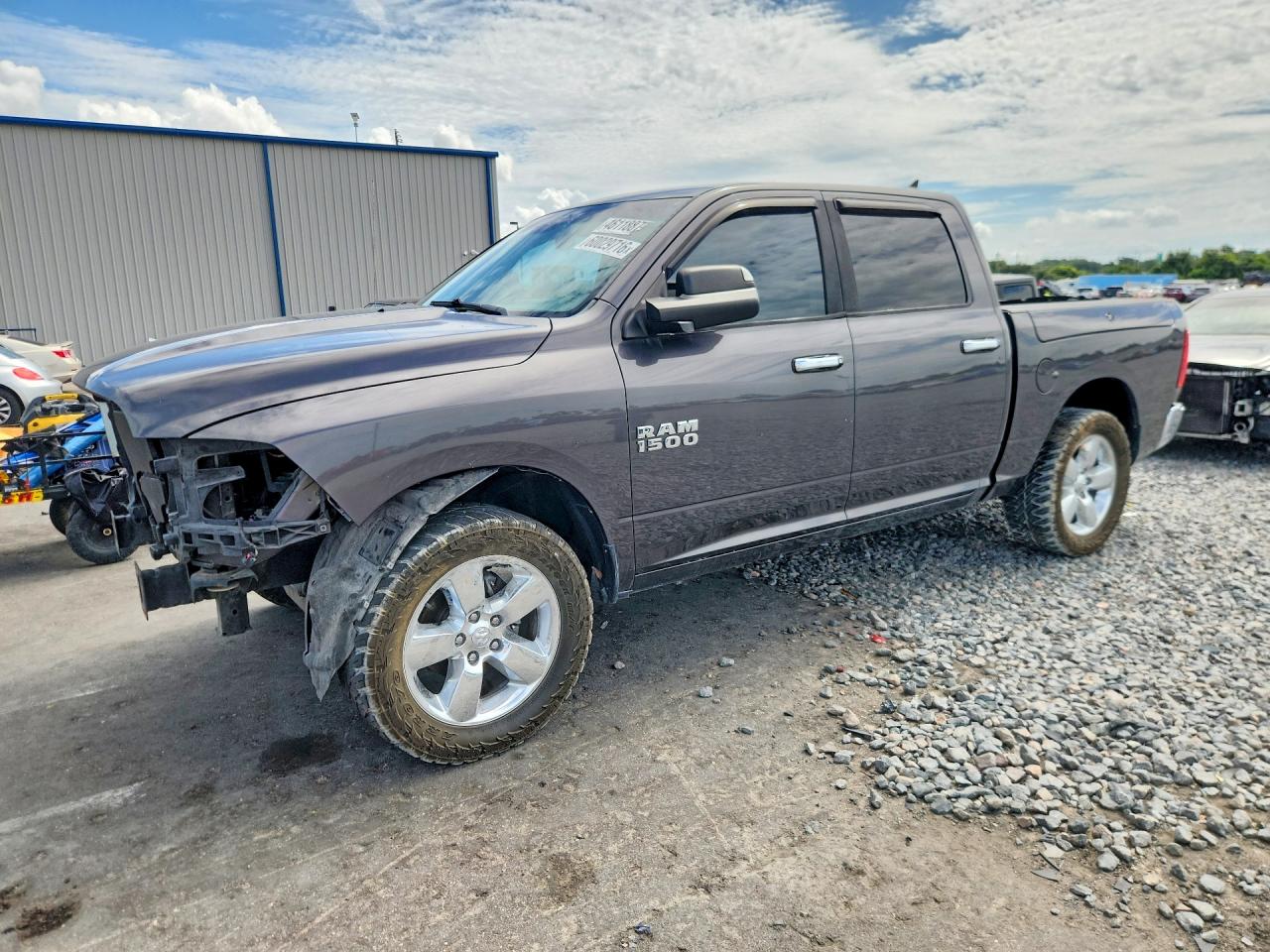 2015 Ram 1500 Slt Gray vin: 1C6RR6LM3FS590312