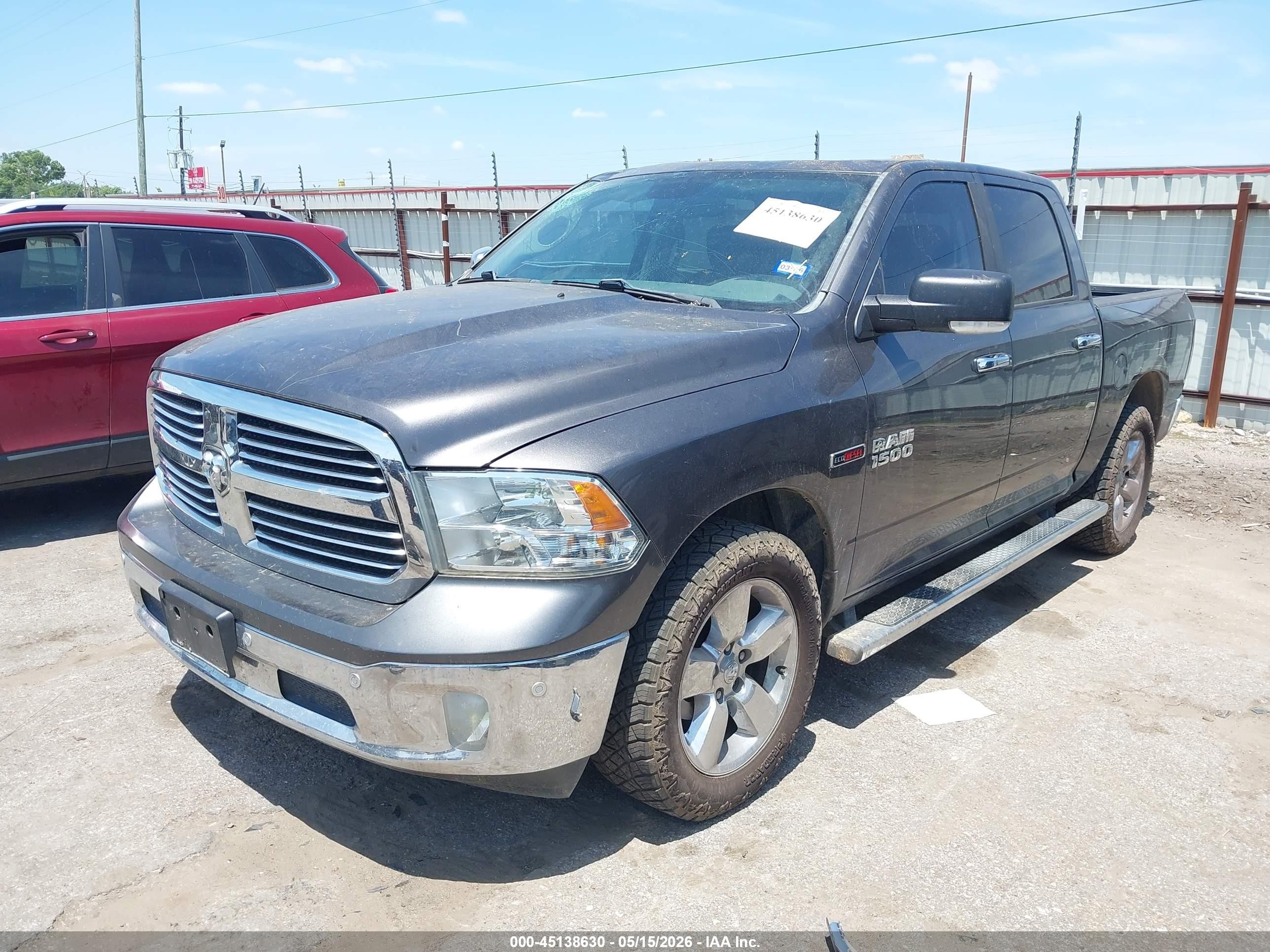 2015 Ram 1500 Lone Star Gray vin: 1C6RR6LM3FS715177
