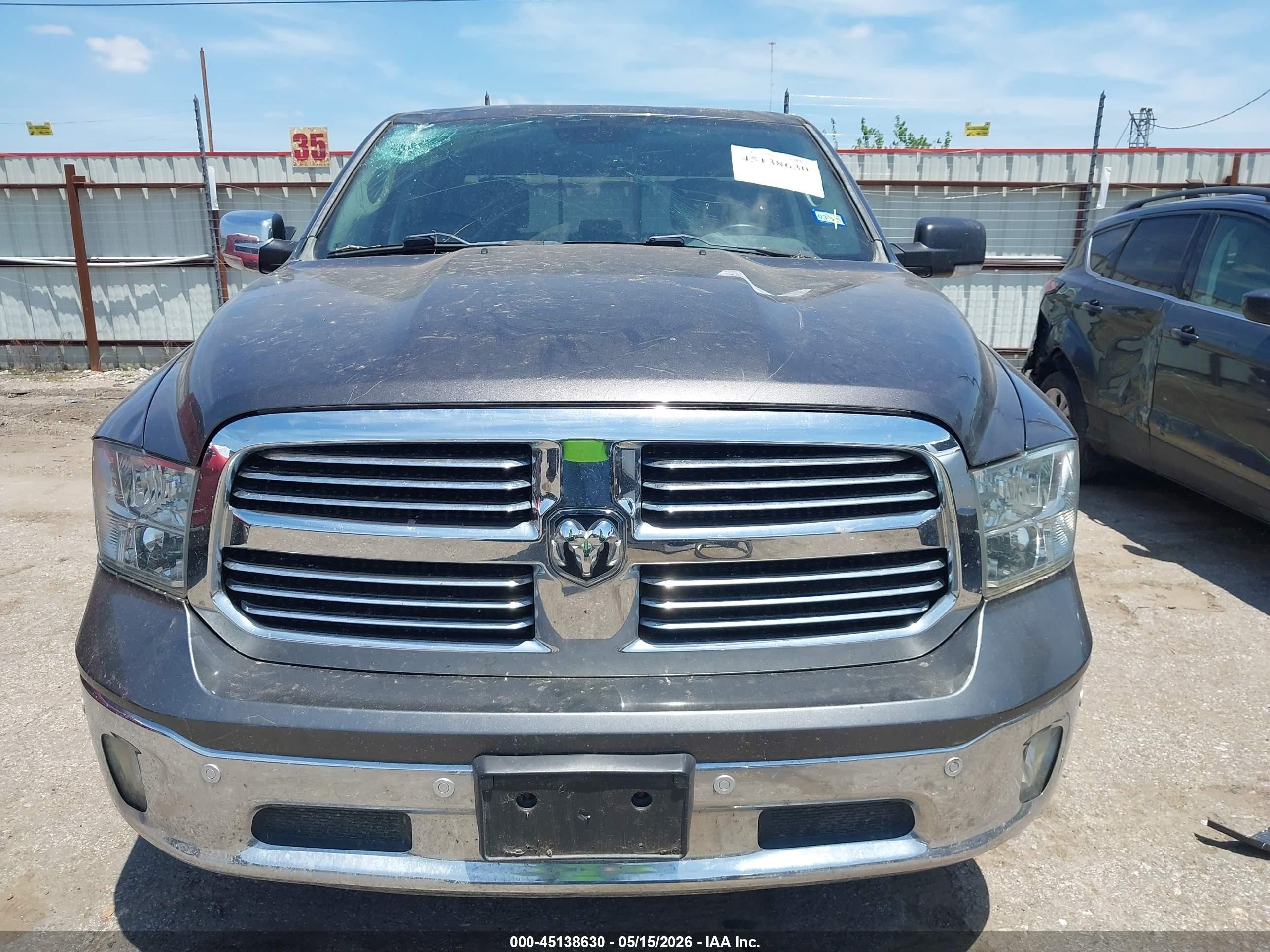 2015 Ram 1500 Lone Star Gray vin: 1C6RR6LM3FS715177