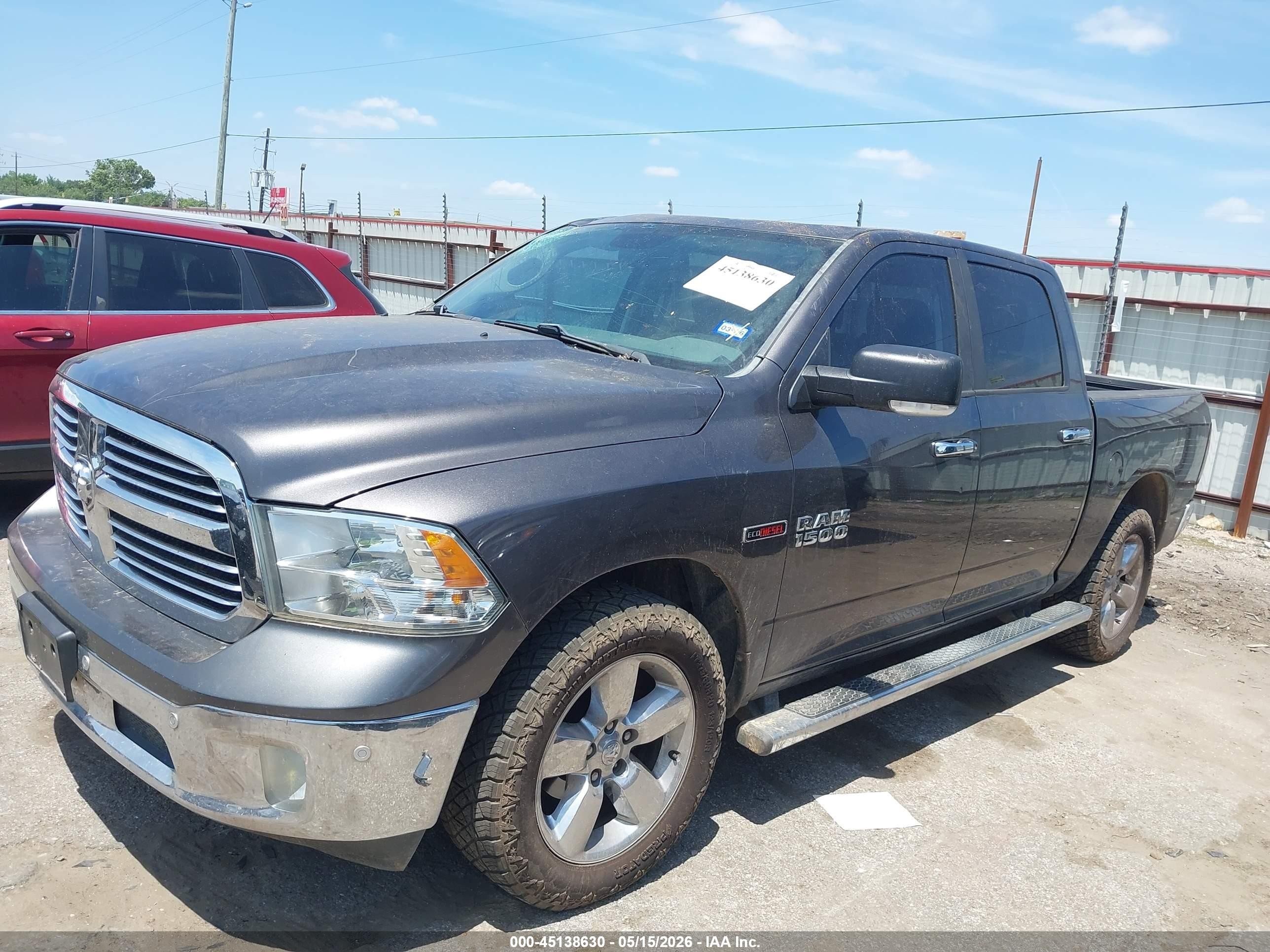 2015 Ram 1500 Lone Star Gray vin: 1C6RR6LM3FS715177
