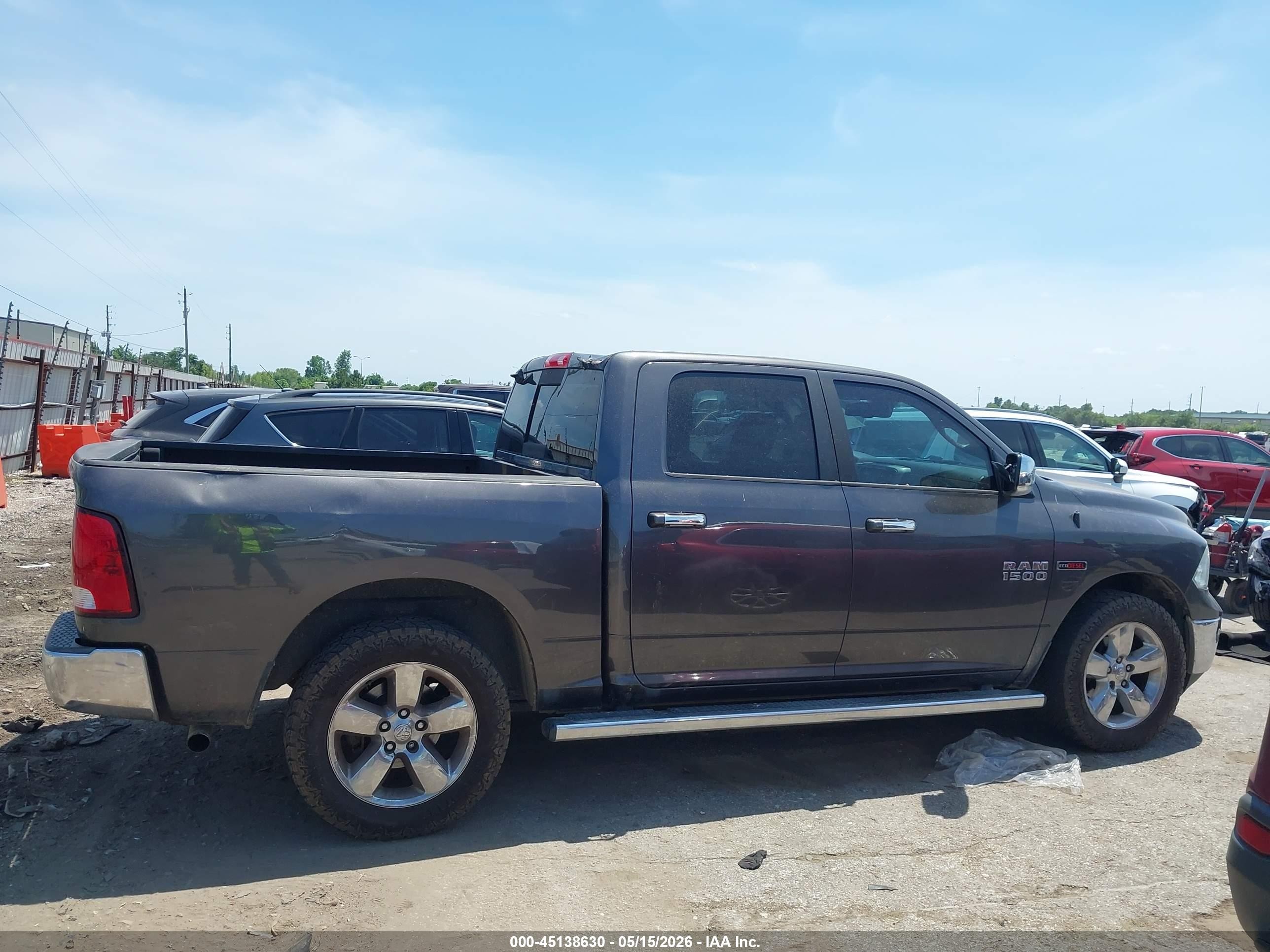 2015 Ram 1500 Lone Star Gray vin: 1C6RR6LM3FS715177
