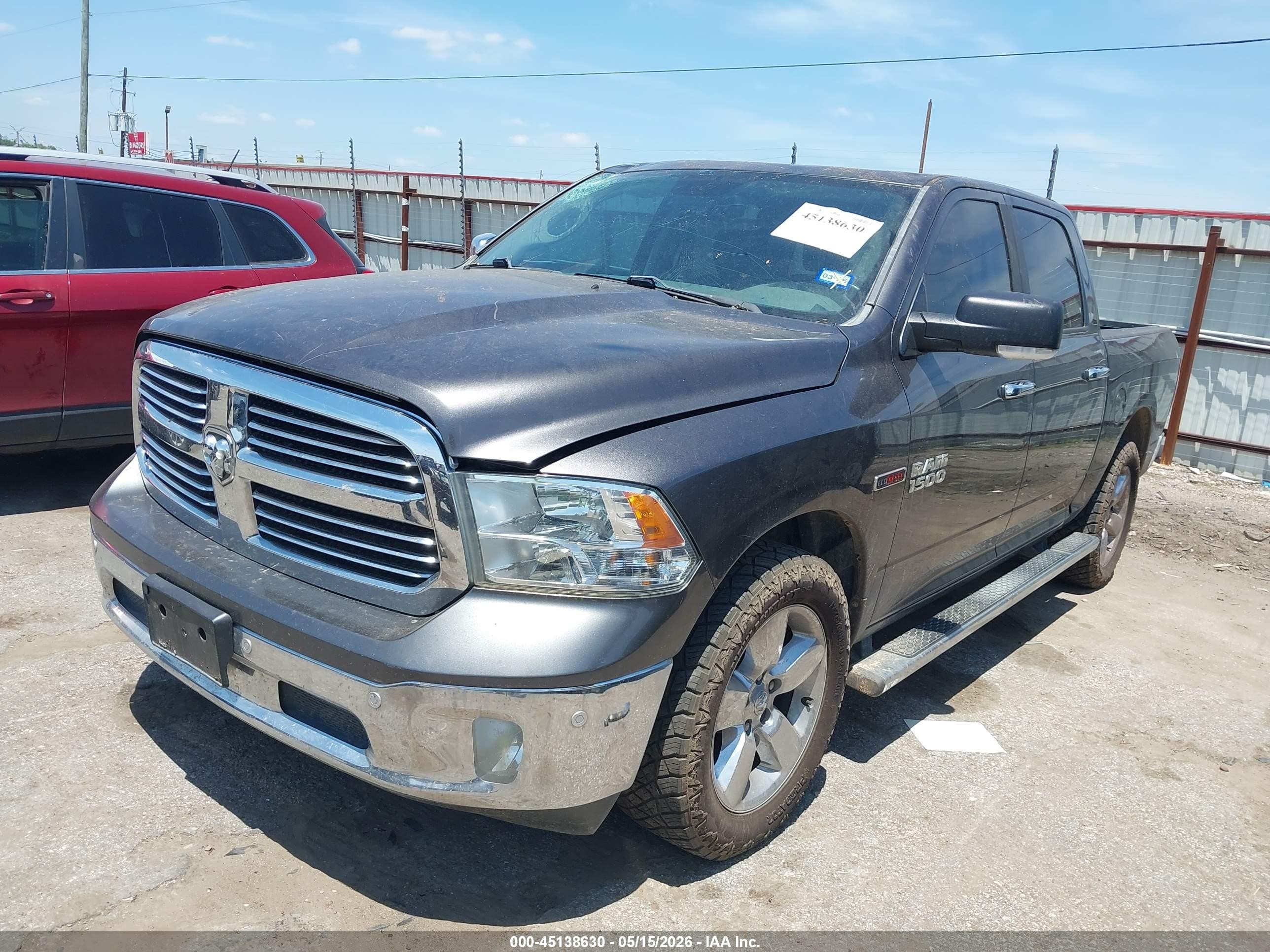 2015 Ram 1500 Lone Star Gray vin: 1C6RR6LM3FS715177