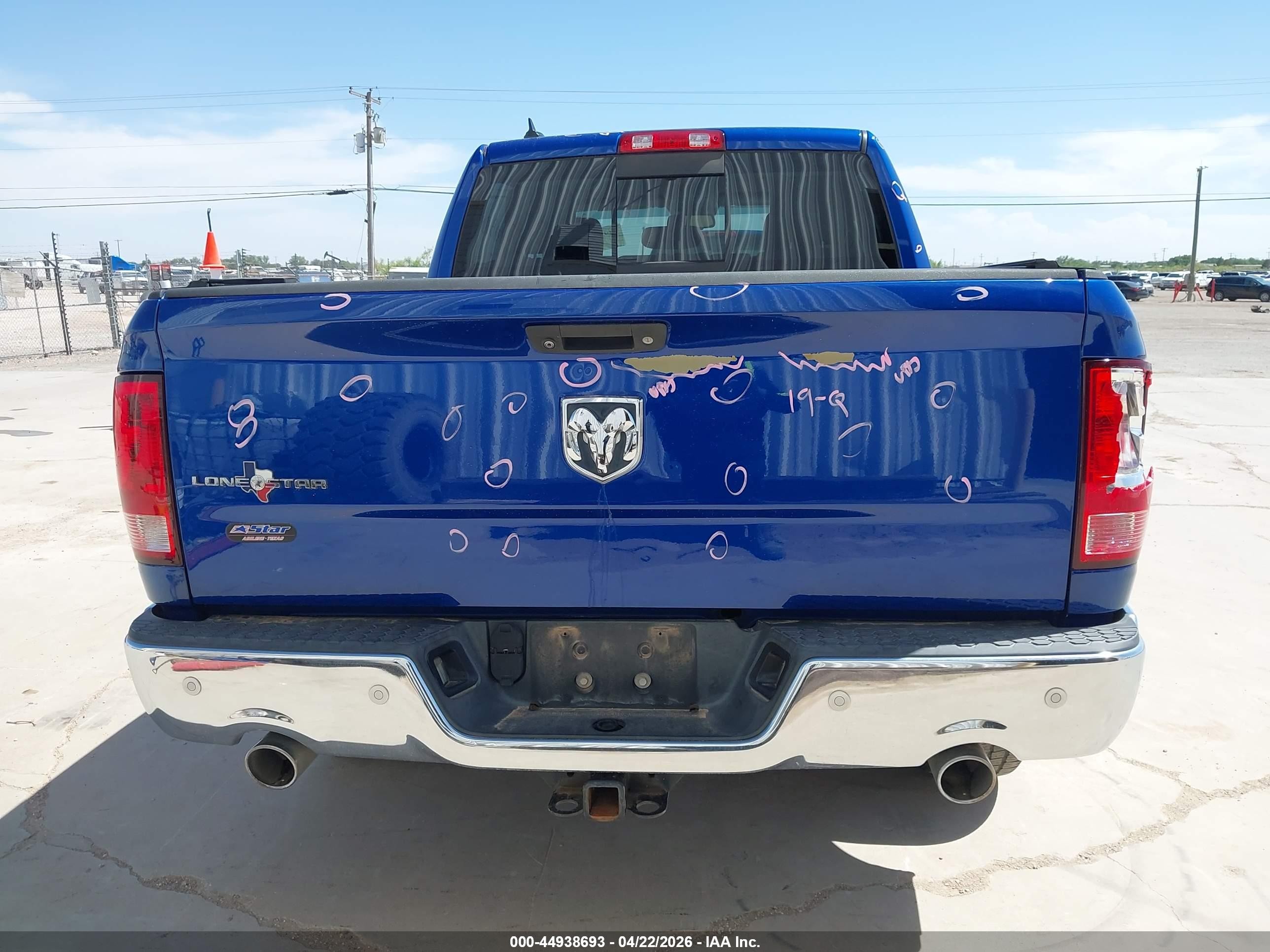 2015 Ram 1500 Lone Star Blue vin: 1C6RR6LM4FS591839