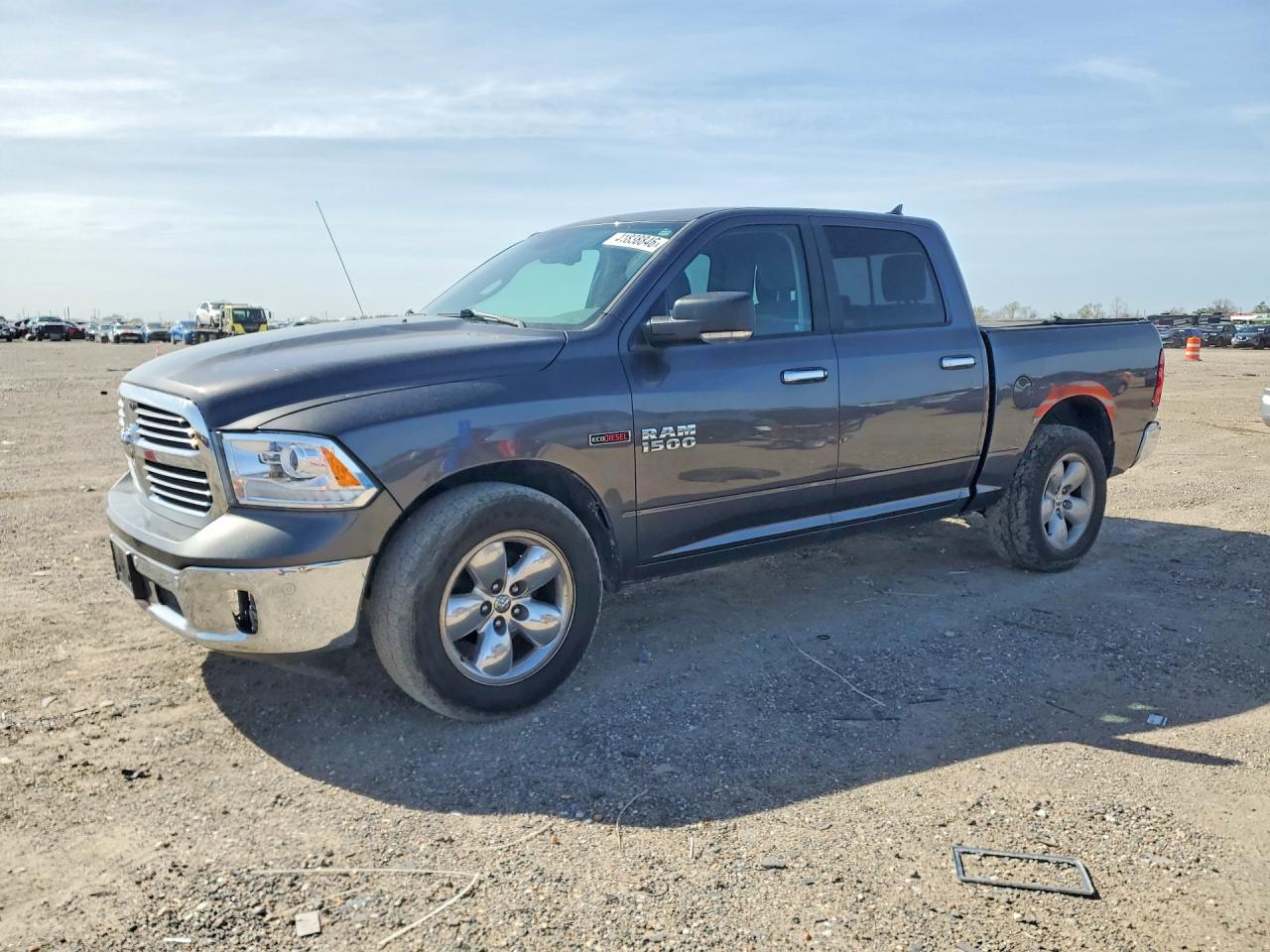 2015 Ram 1500 Slt Gray vin: 1C6RR6LM5FS530094