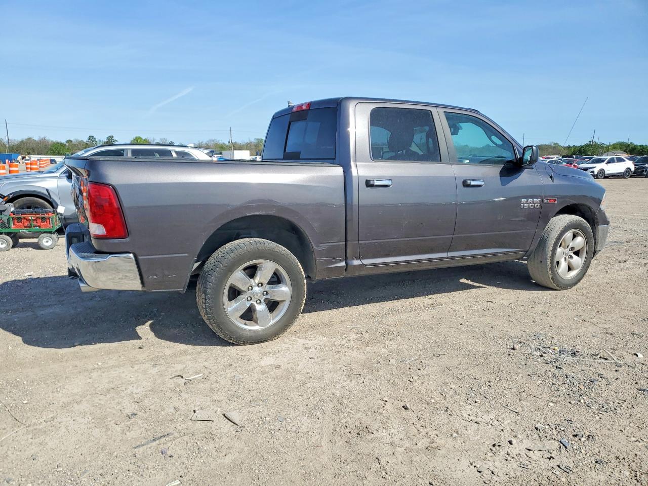 2015 Ram 1500 Slt Gray vin: 1C6RR6LM5FS530094