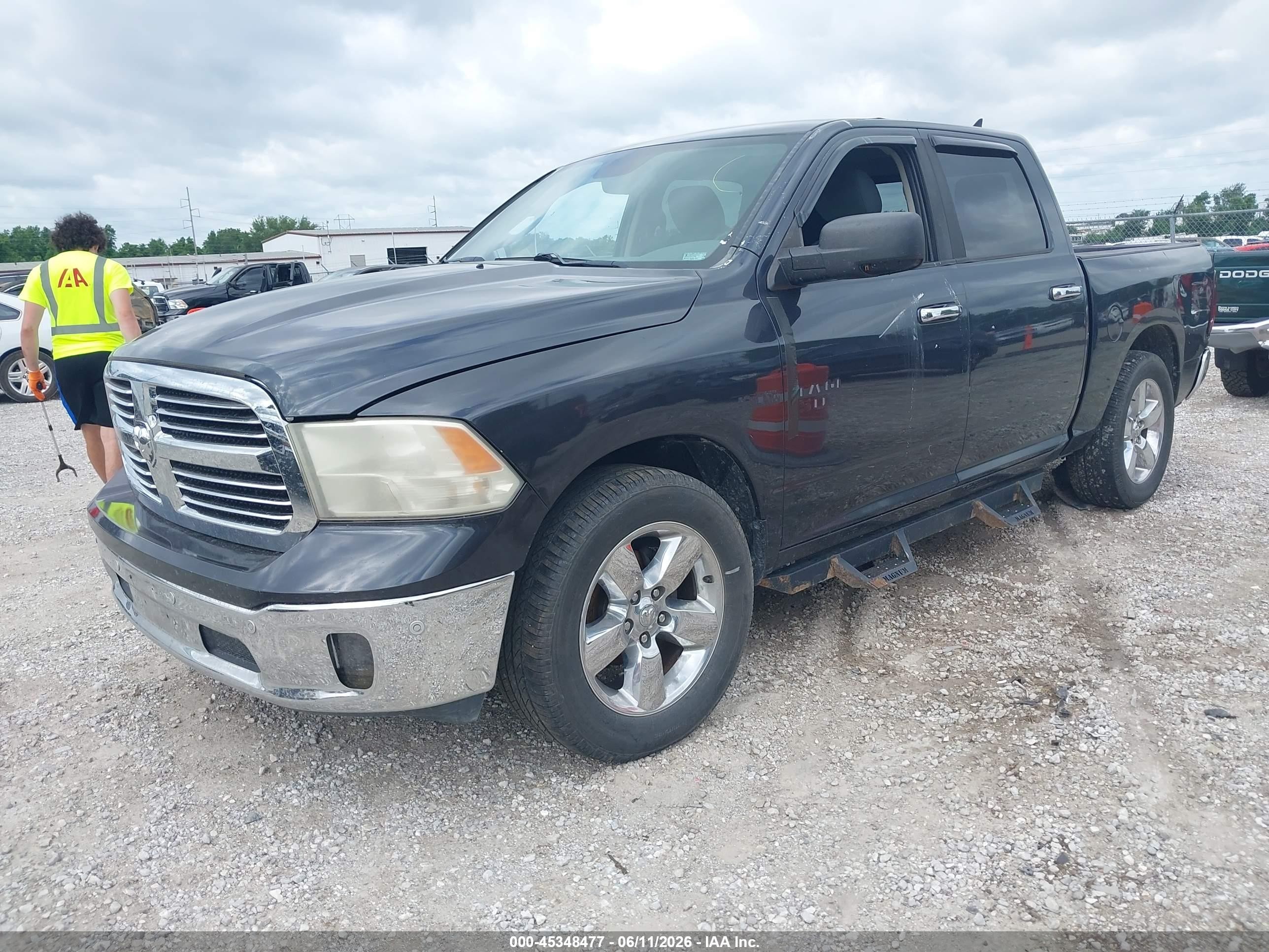 2015 Ram 1500 Big Horn Gray vin: 1C6RR6LM7FS505956