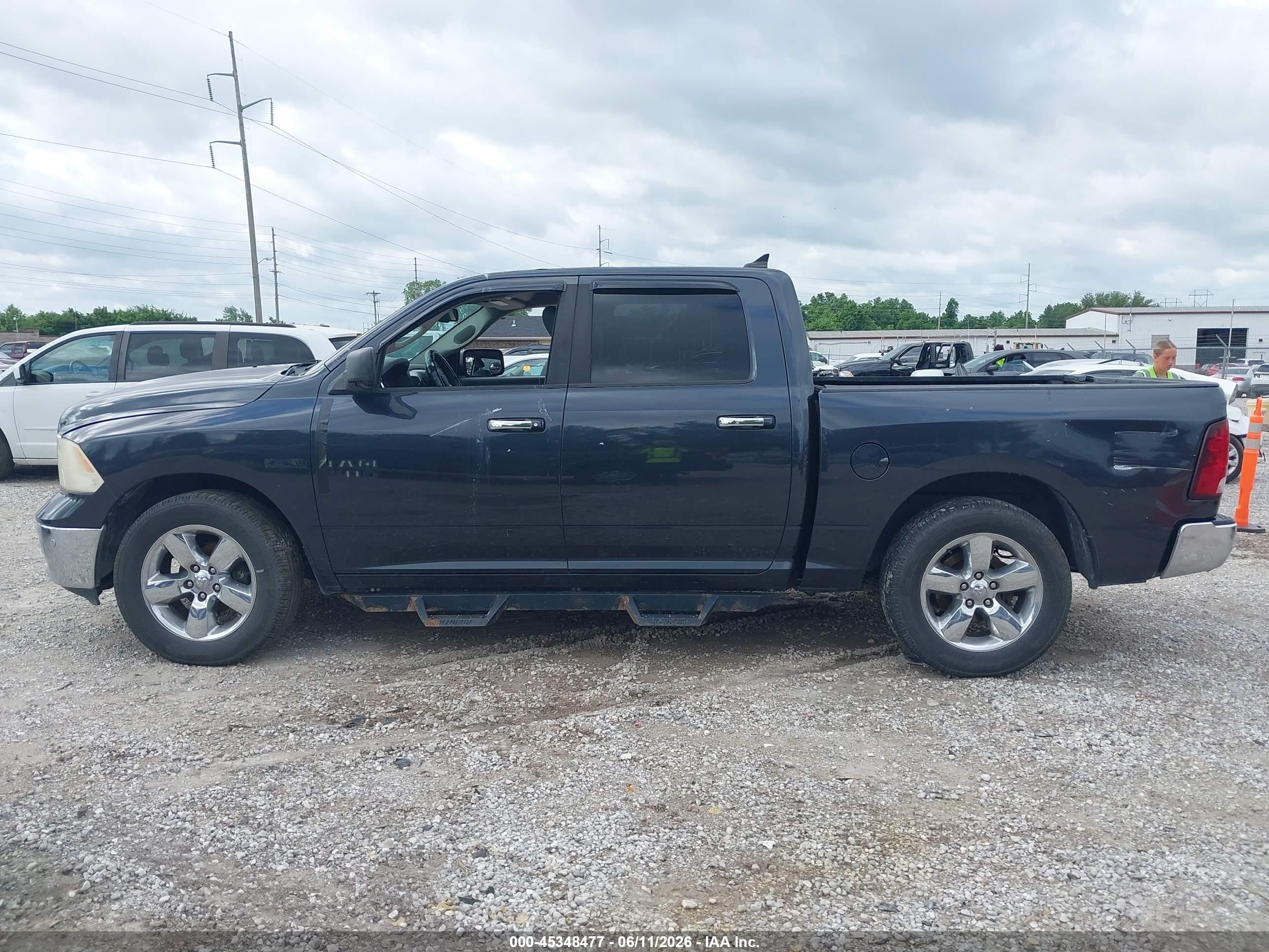2015 Ram 1500 Big Horn Gray vin: 1C6RR6LM7FS505956