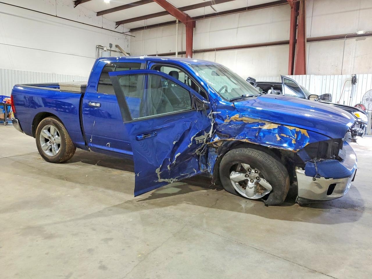 2015 Ram 1500 Slt Blue vin: 1C6RR6LM8FS755562