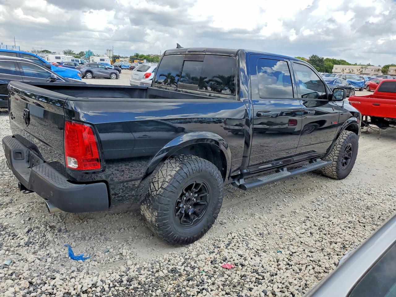 2014 Ram 1500 Slt Black vin: 1C6RR6LM9ES429512