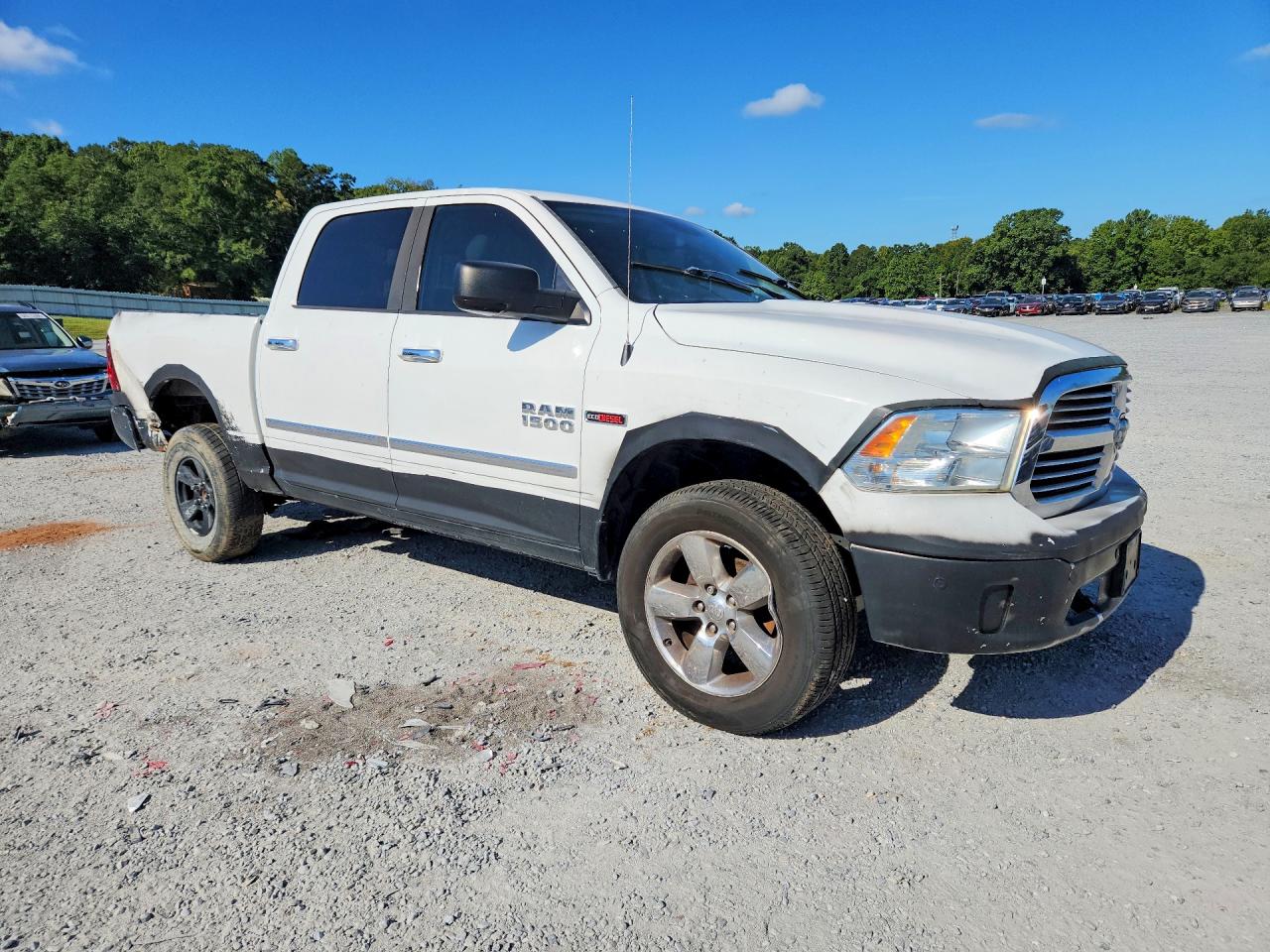 2015 Ram 1500 Slt White vin: 1C6RR6LM9FS580528