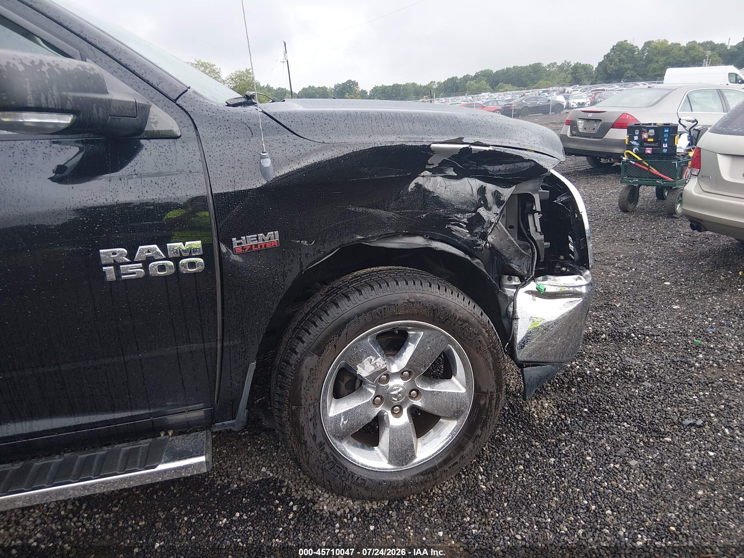 2013 Ram 1500   Black vin: 1C6RR6LT0DS576002
