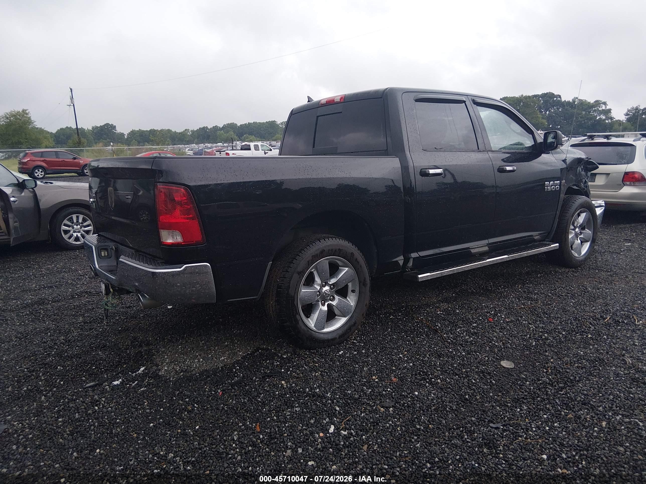 2013 Ram 1500   Black vin: 1C6RR6LT0DS576002