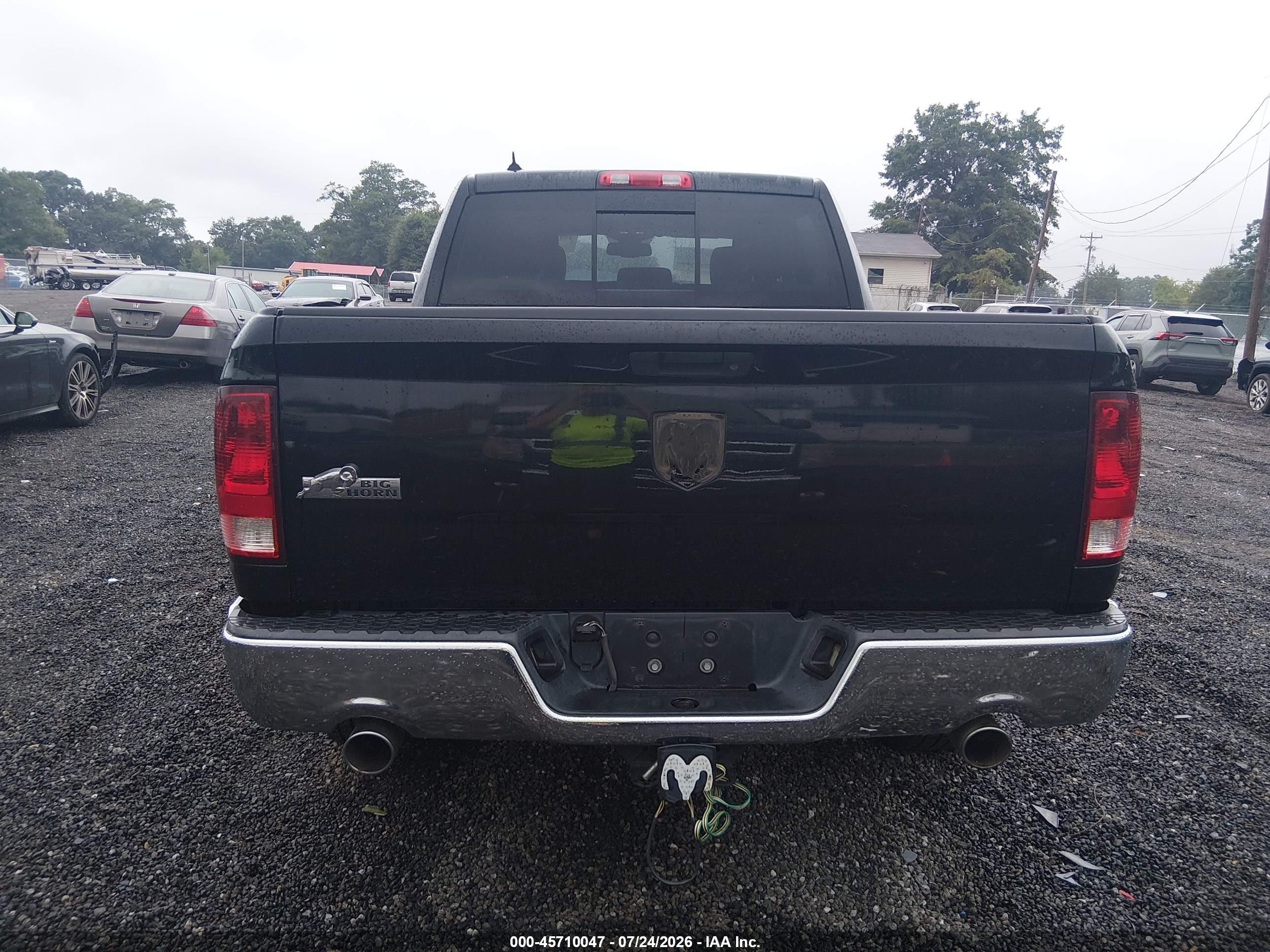 2013 Ram 1500   Black vin: 1C6RR6LT0DS576002