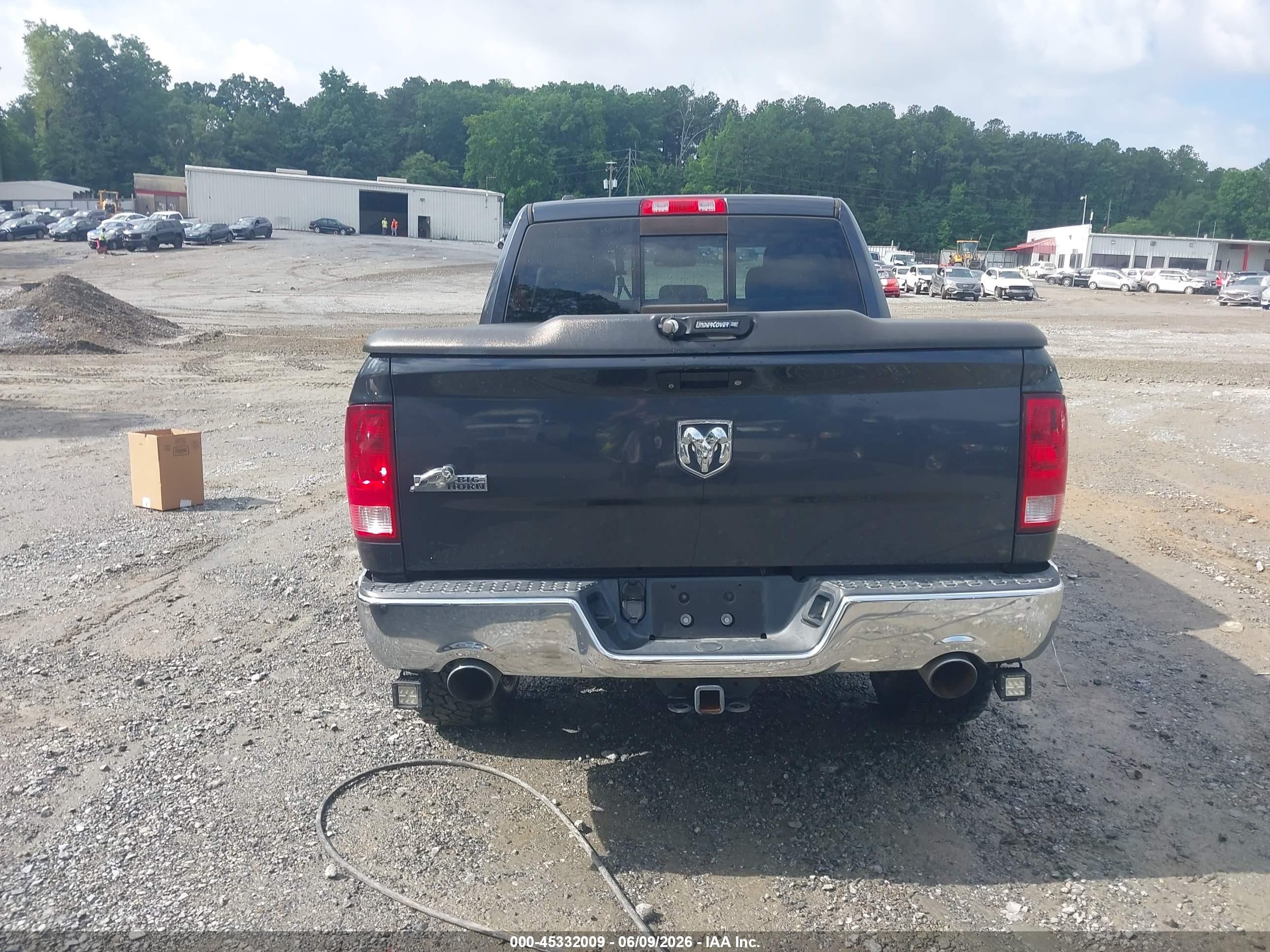 2014 Ram 1500 Big Horn Gray vin: 1C6RR6LT0ES160923